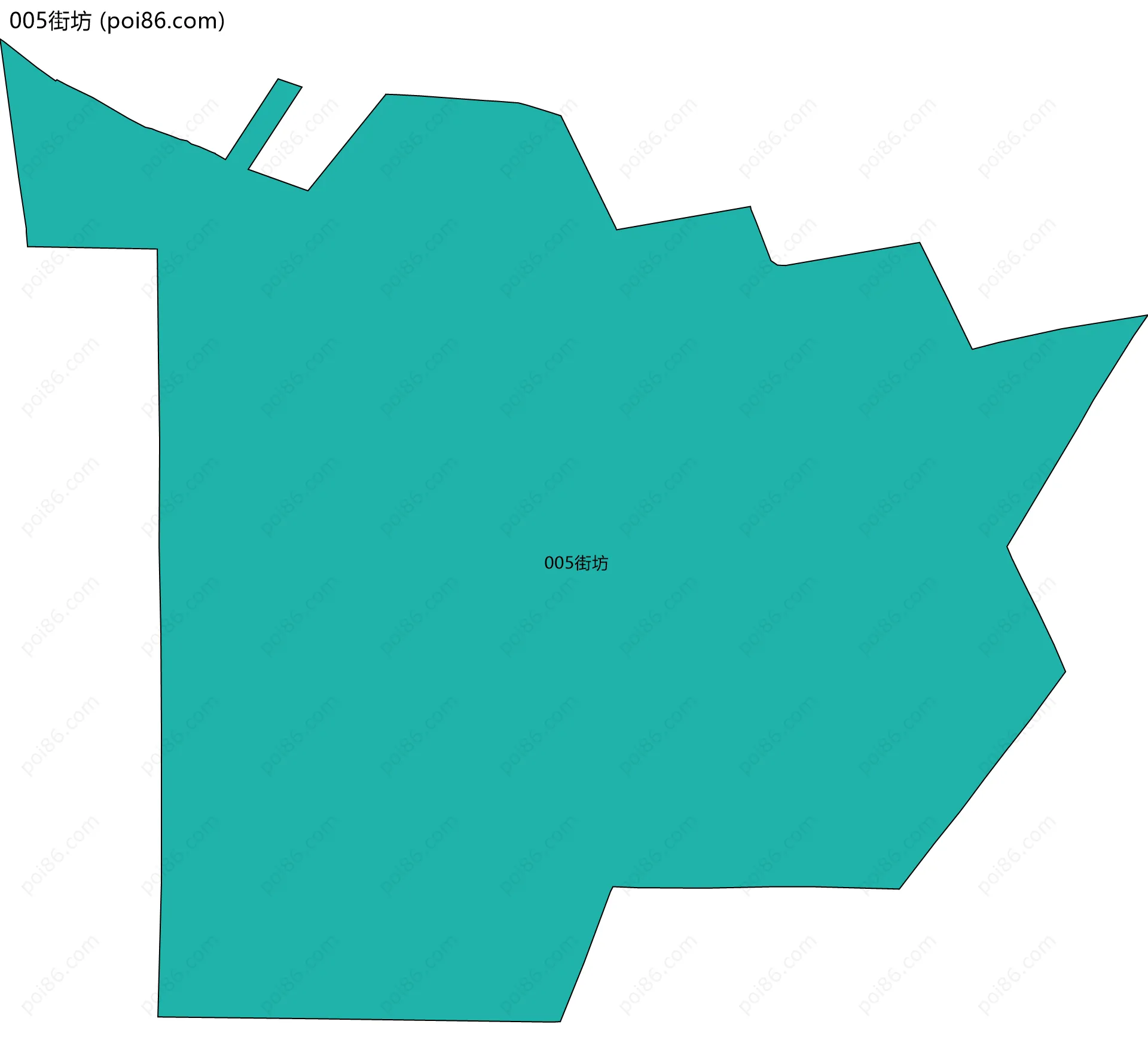 005街坊边界地图