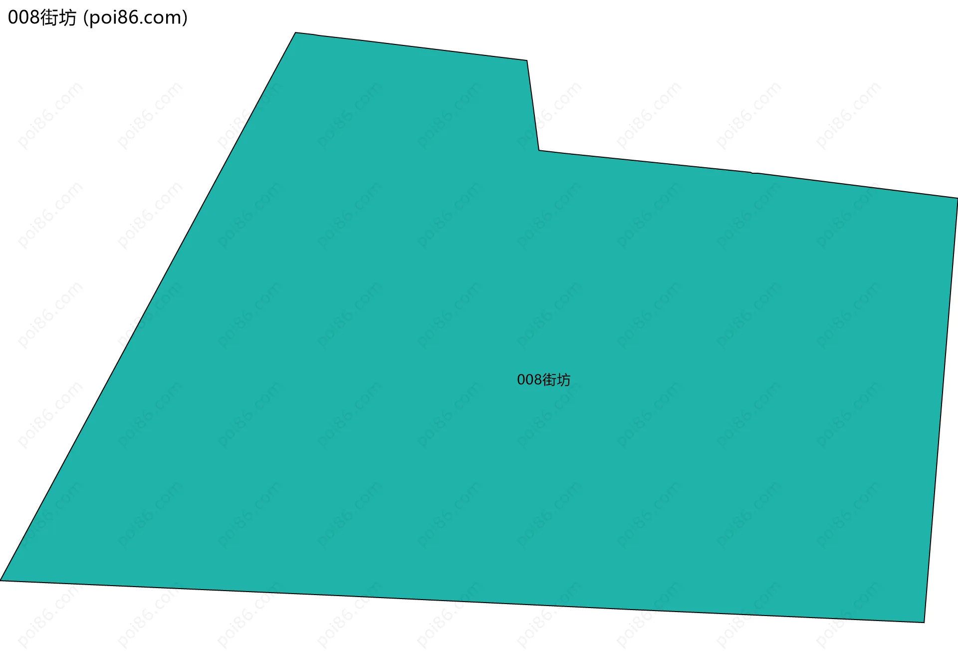 008街坊边界地图