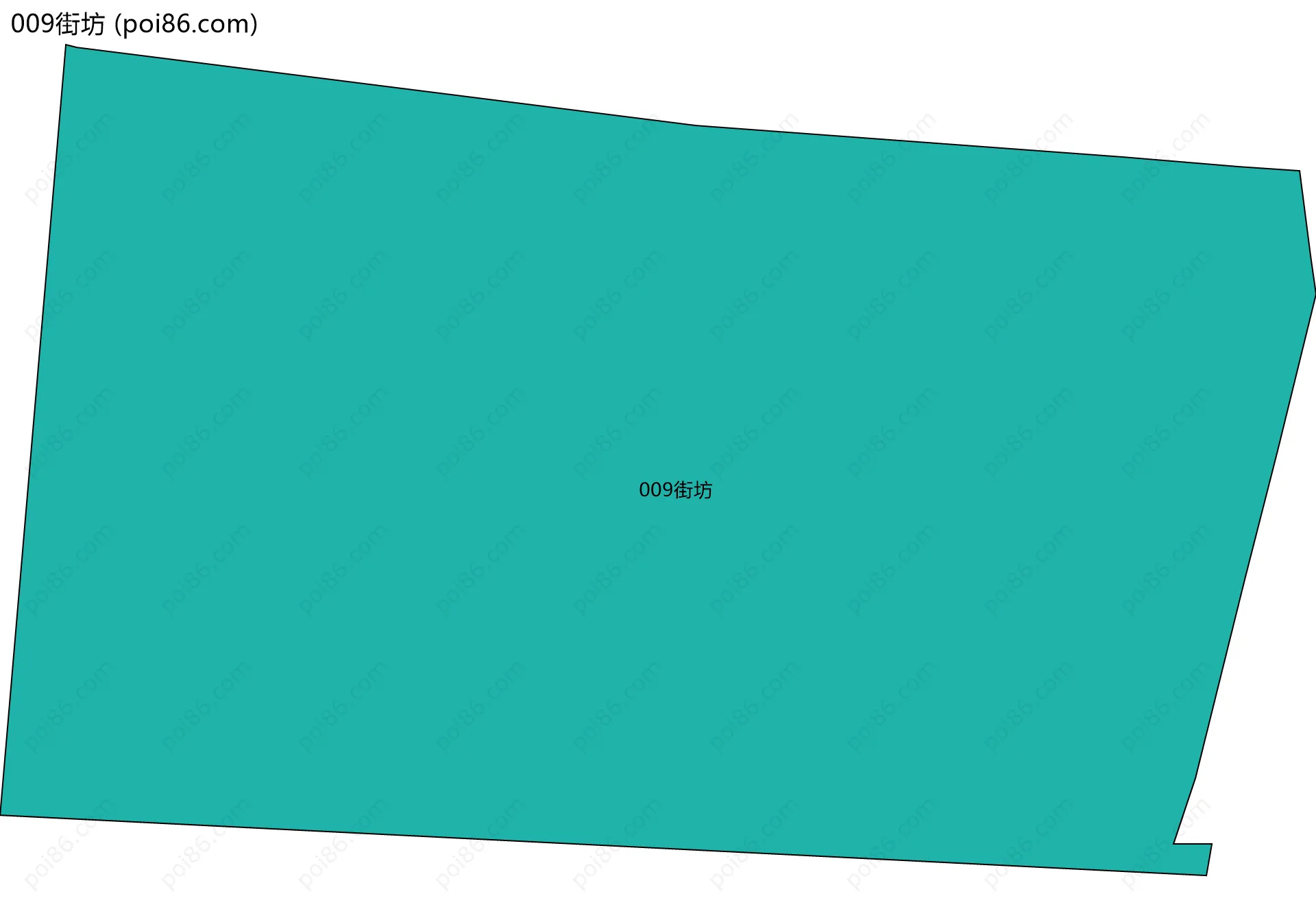 009街坊边界地图