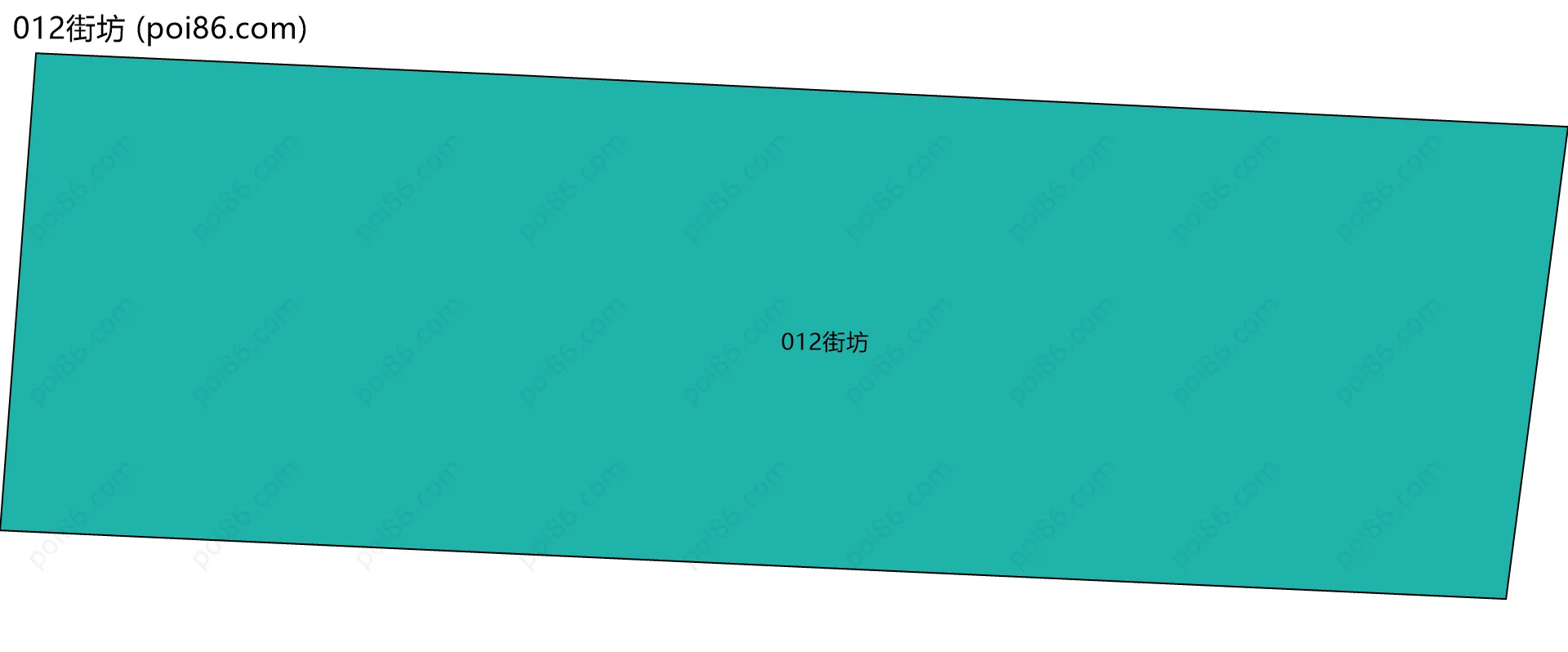 012街坊边界地图