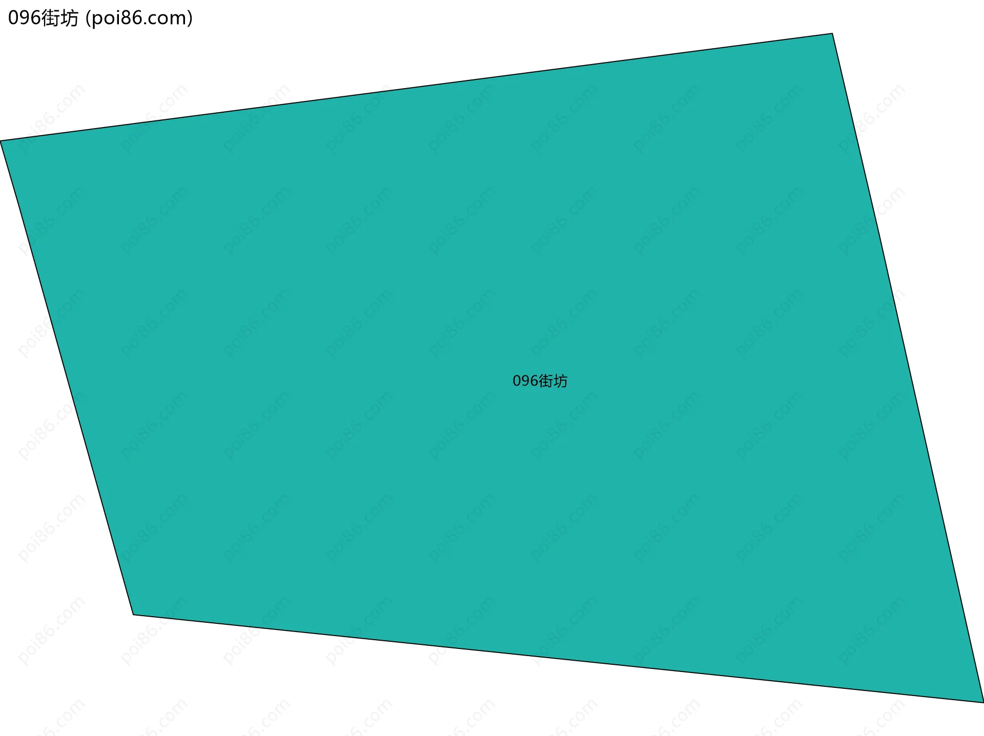 096街坊边界地图