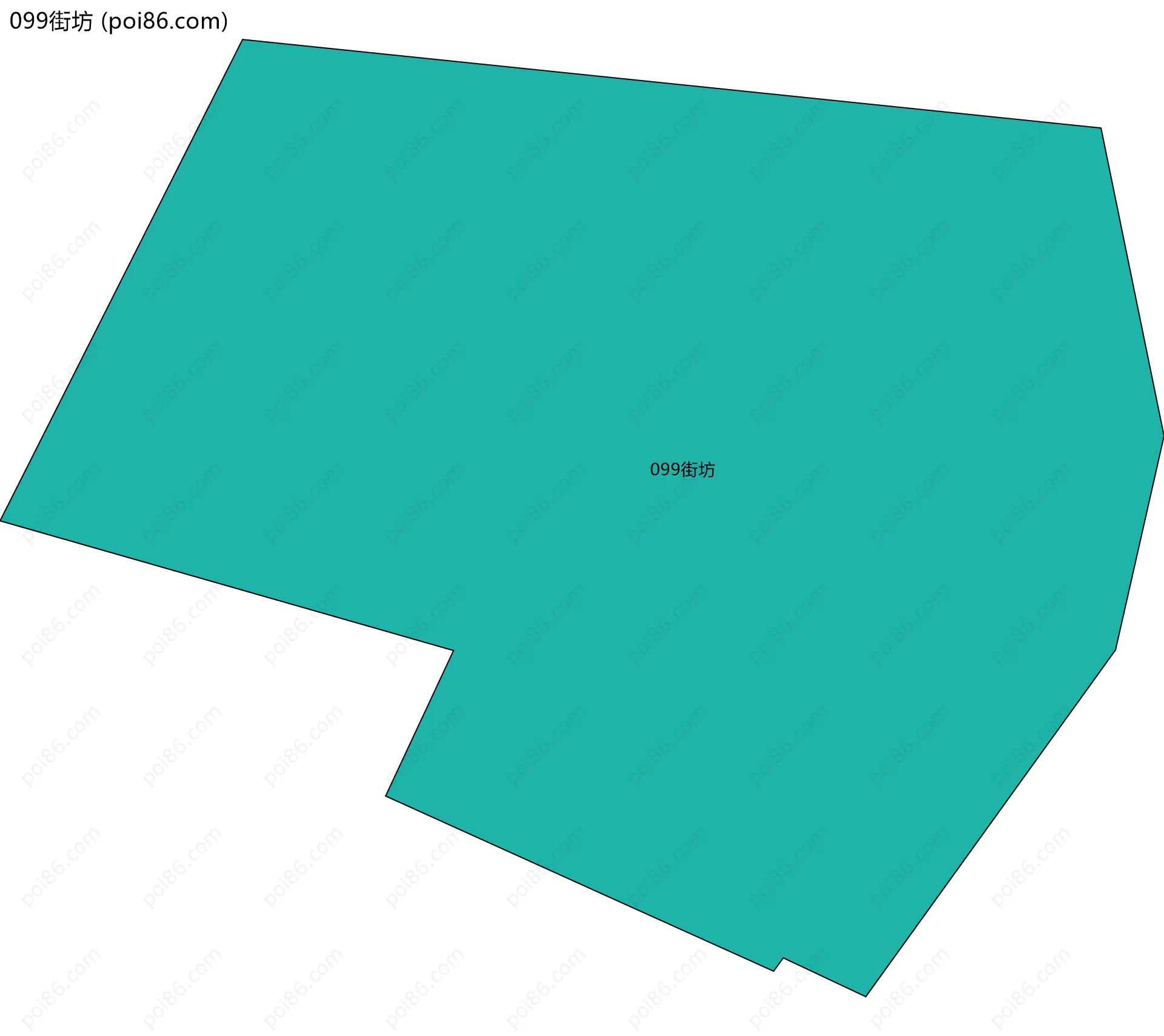 099街坊边界地图