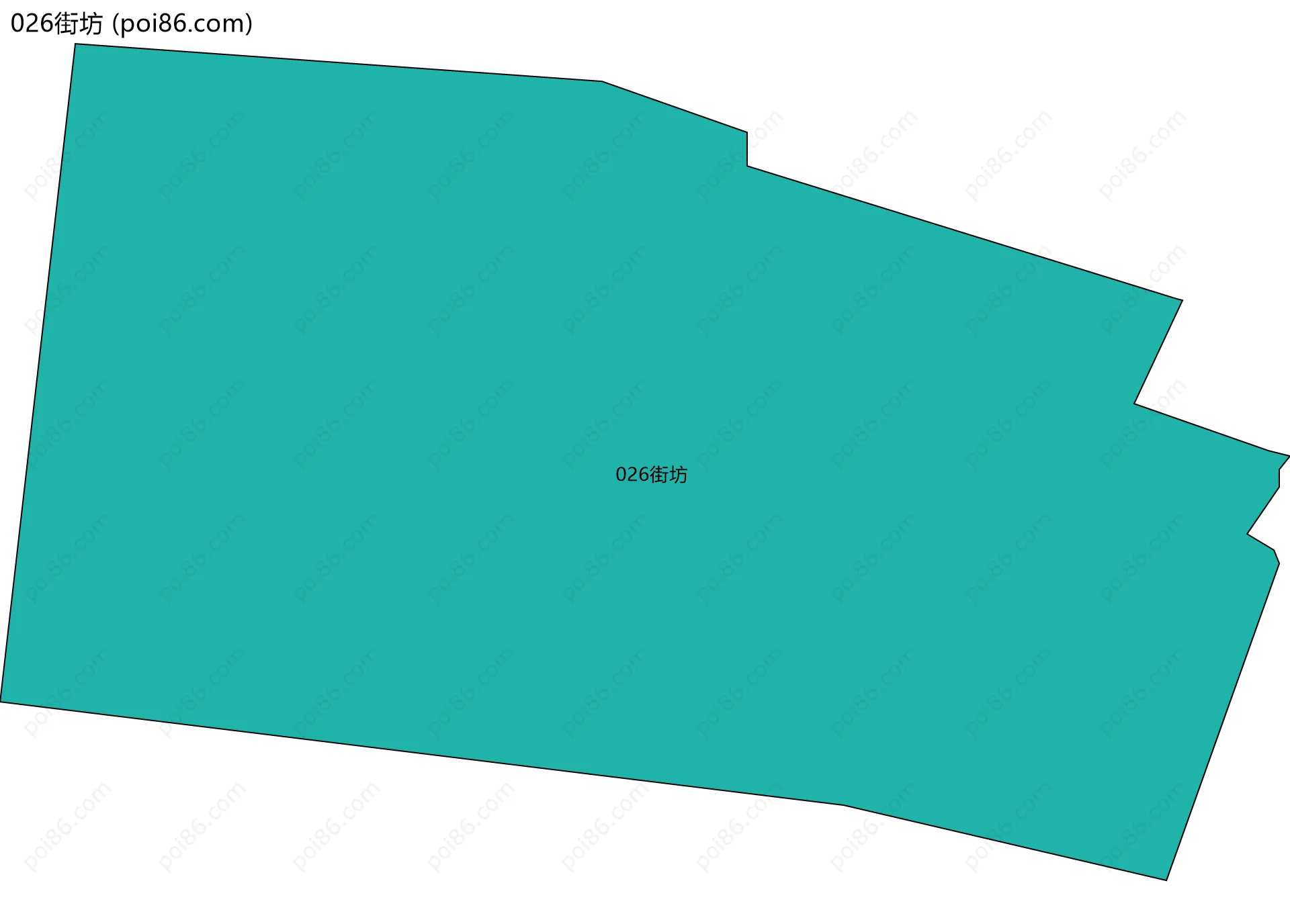 026街坊边界地图