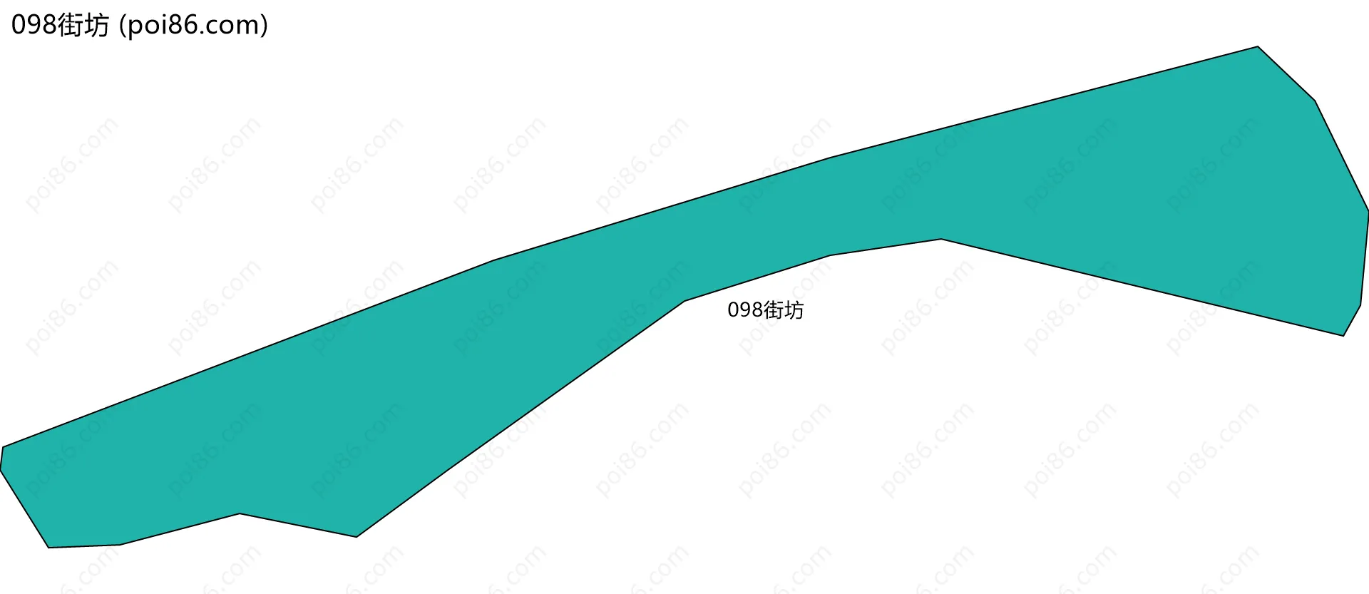 098街坊边界地图
