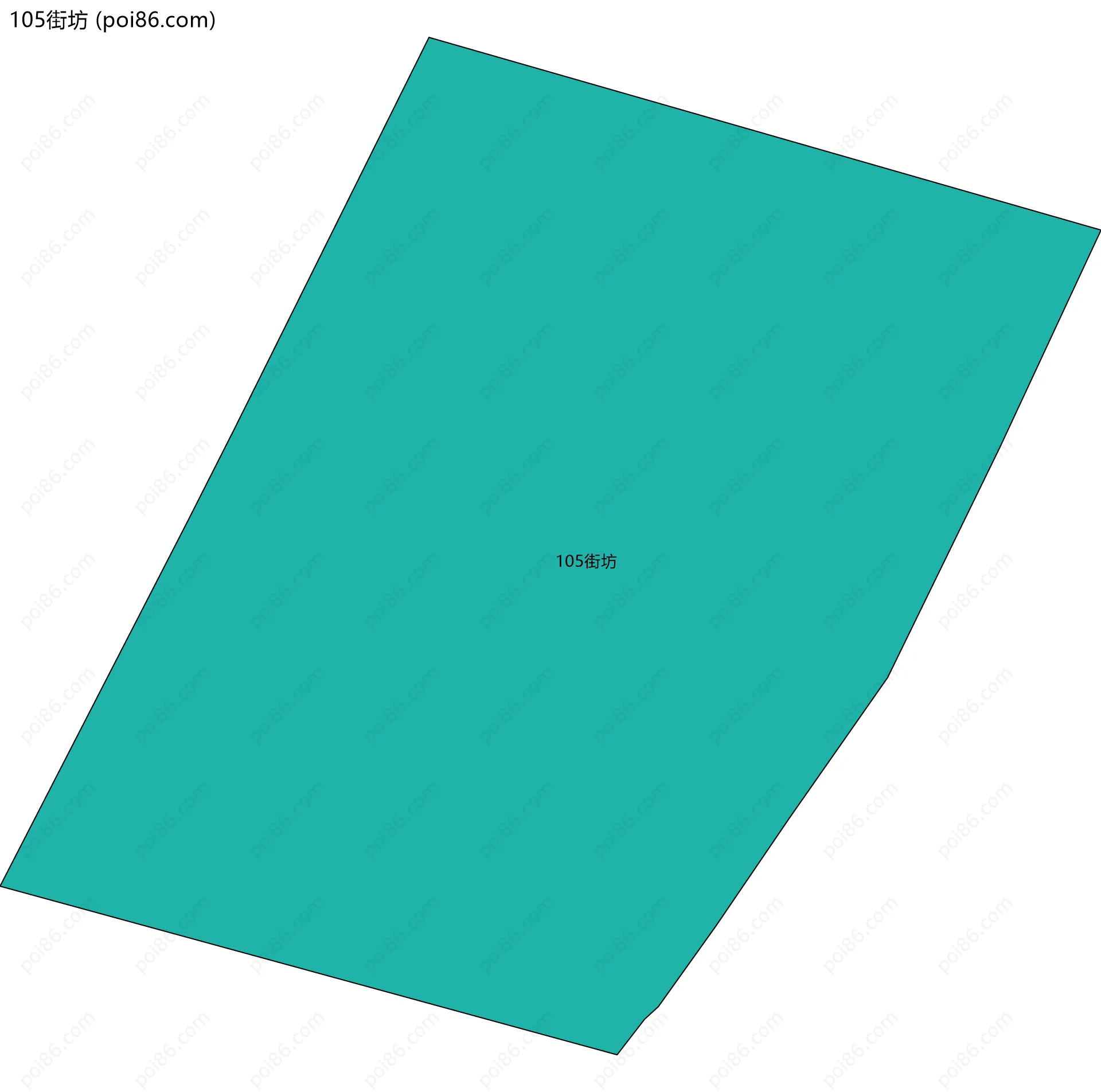 105街坊边界地图