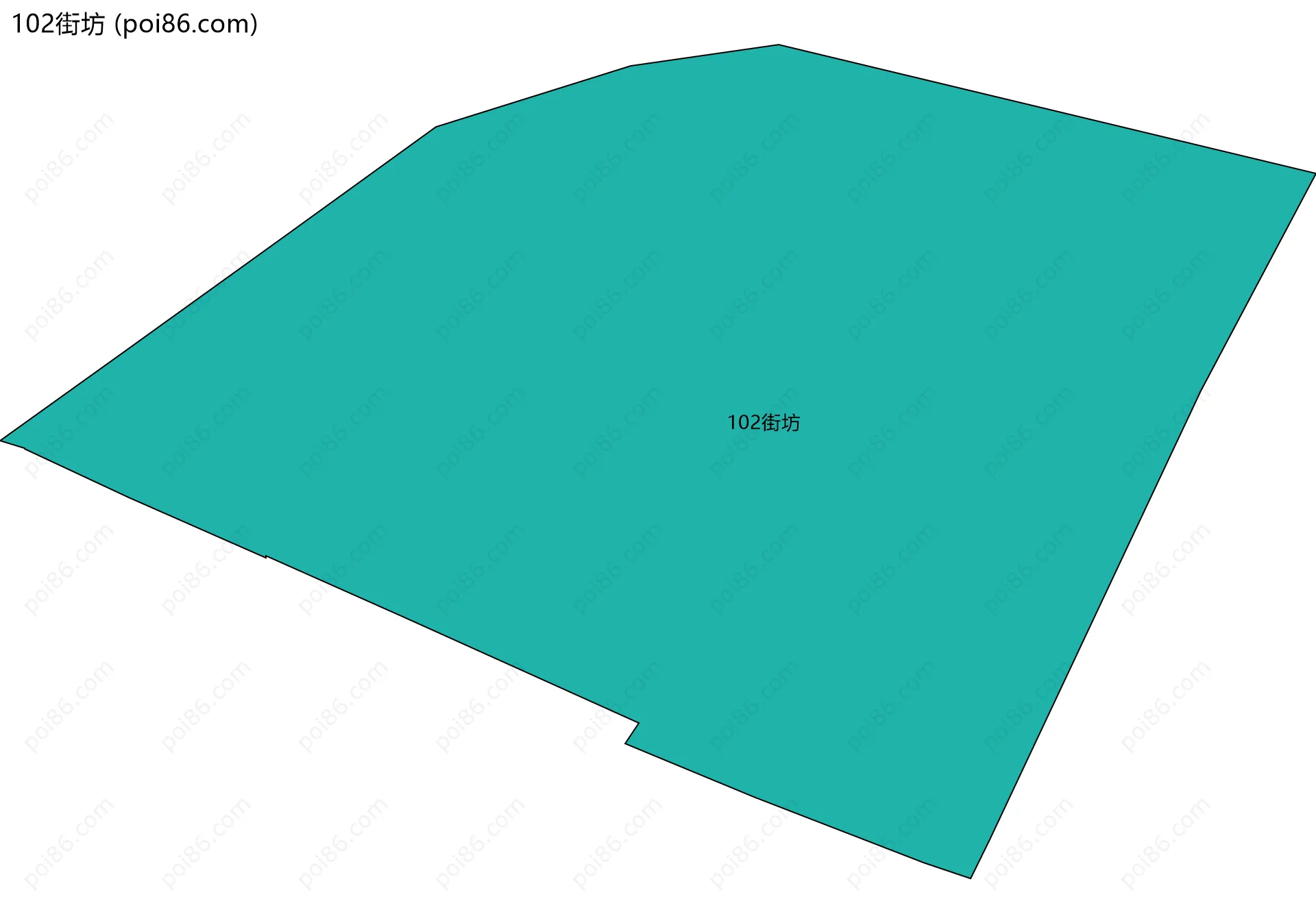 102街坊边界地图
