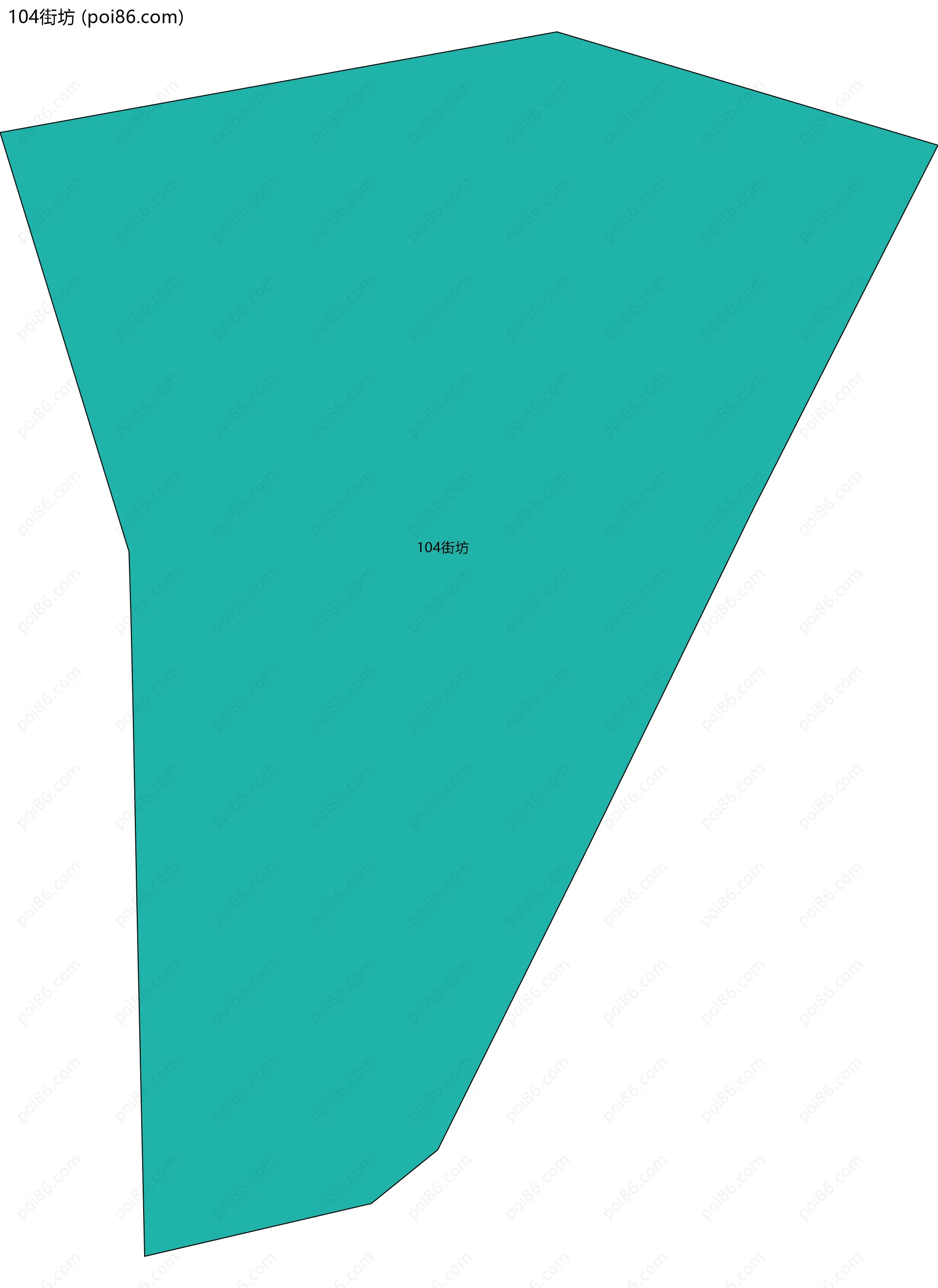 104街坊边界地图