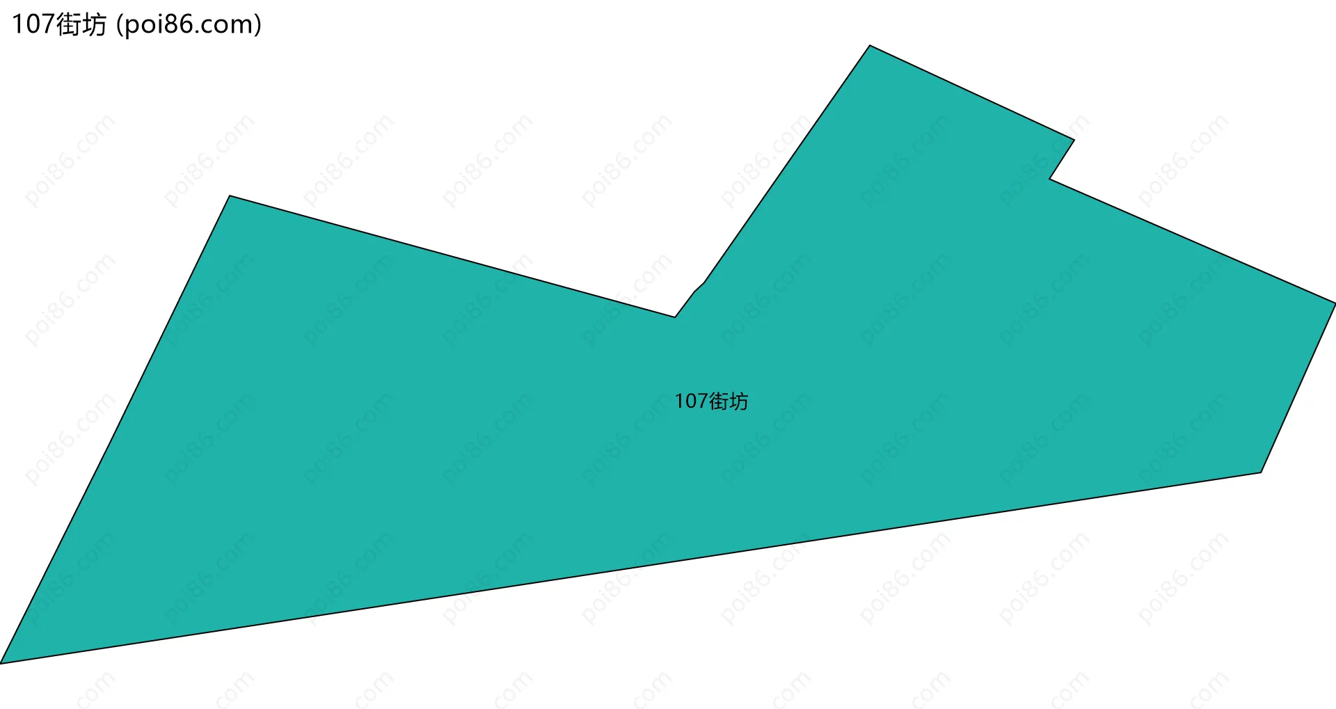107街坊边界地图