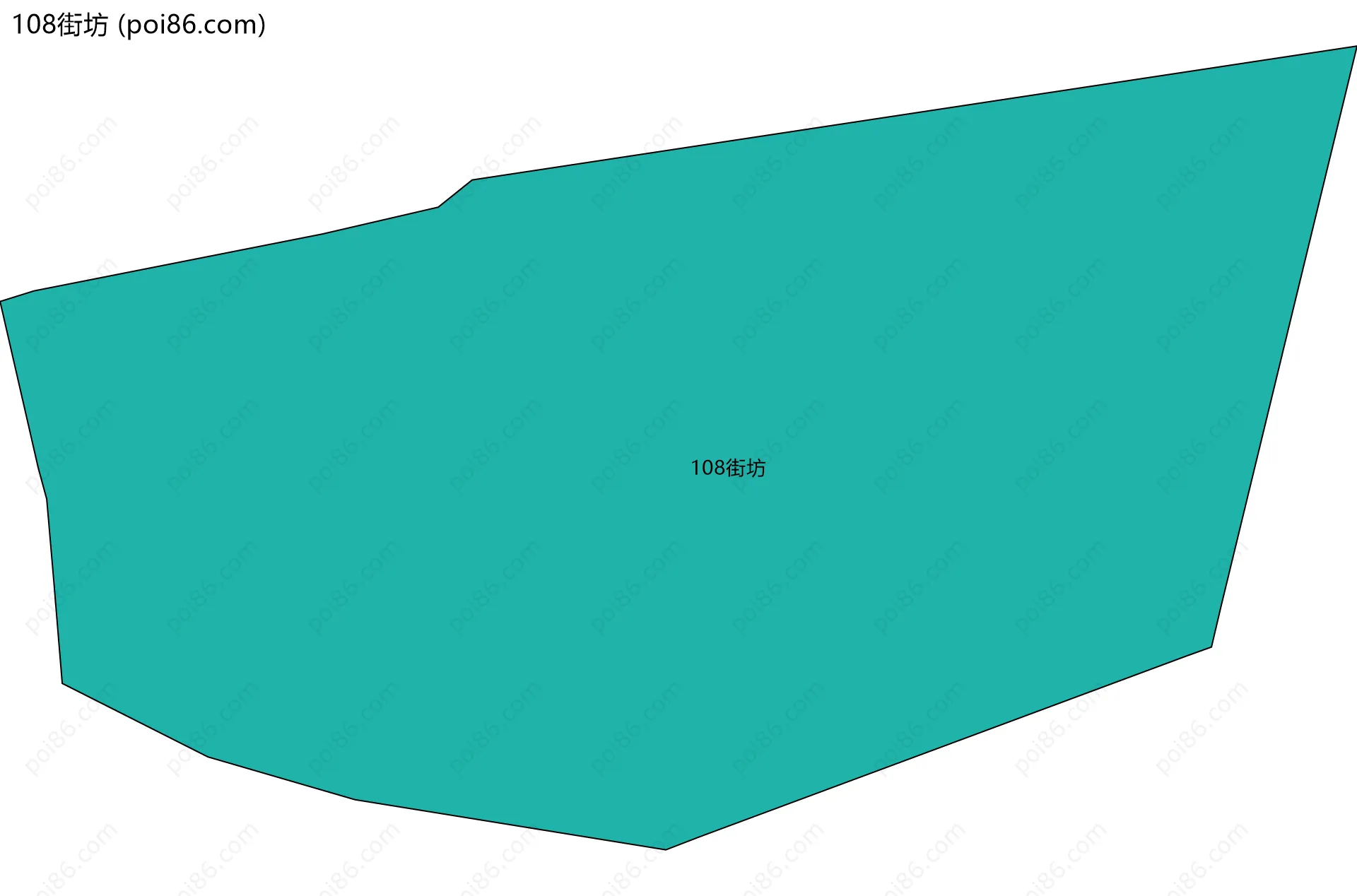 108街坊边界地图