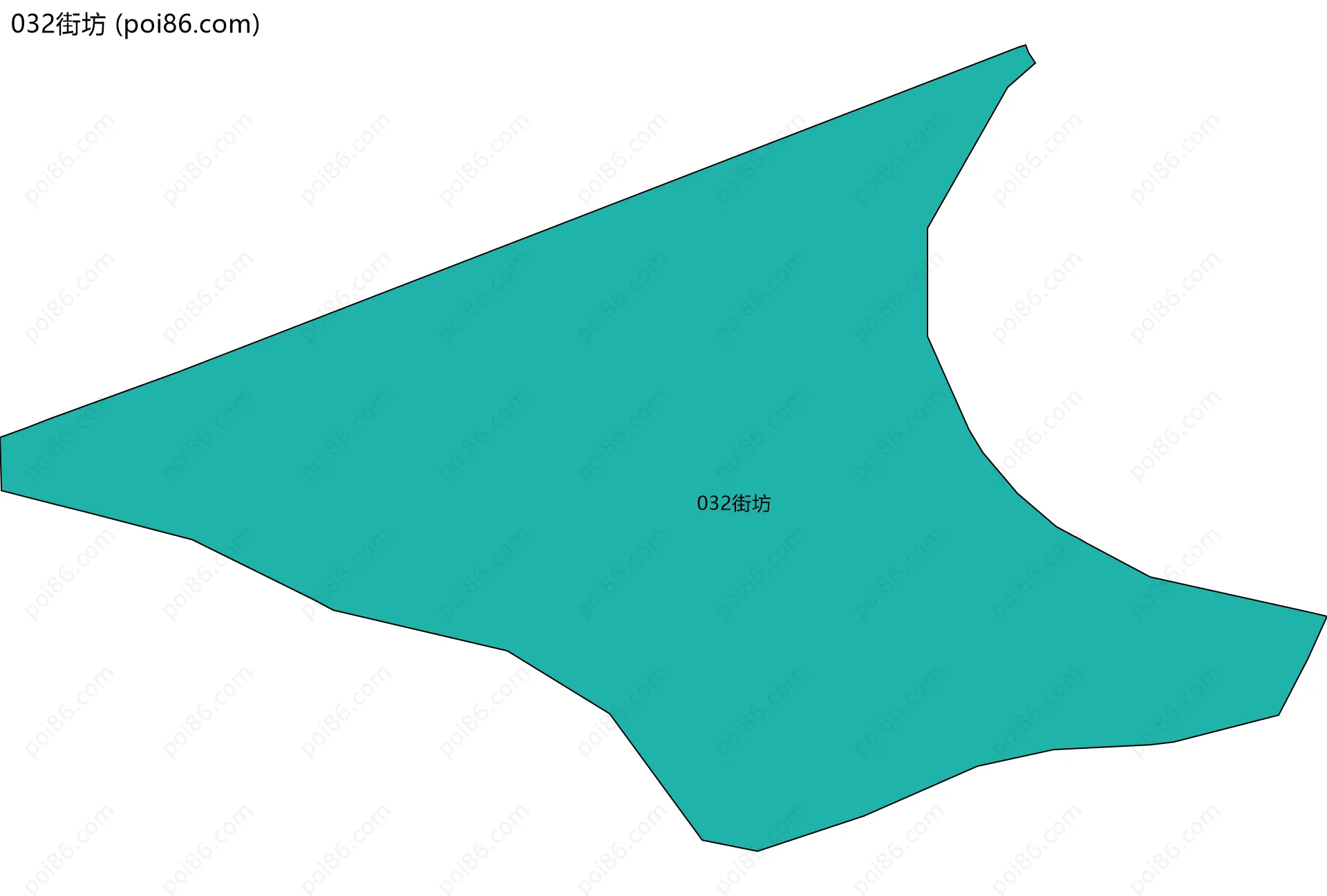 032街坊边界地图