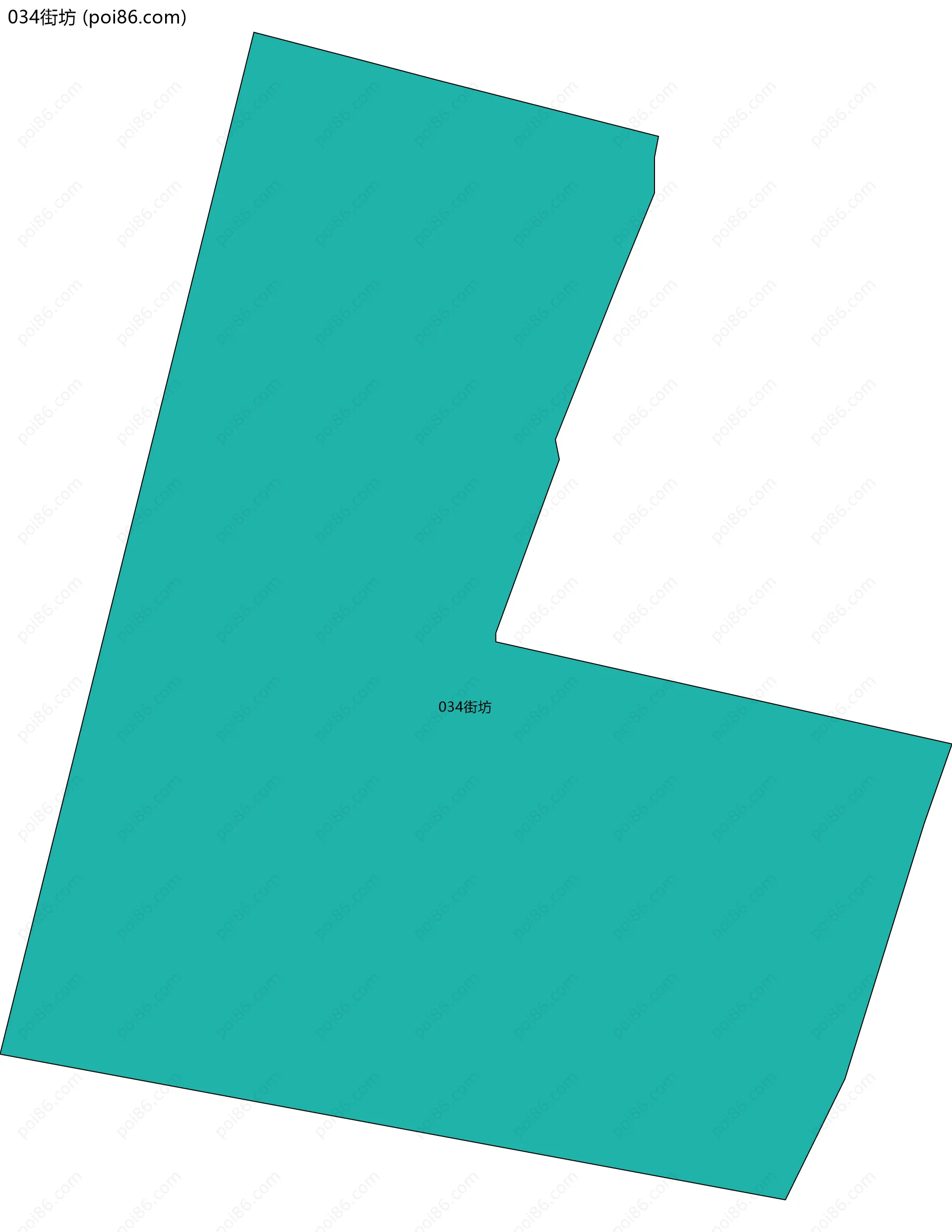 034街坊边界地图
