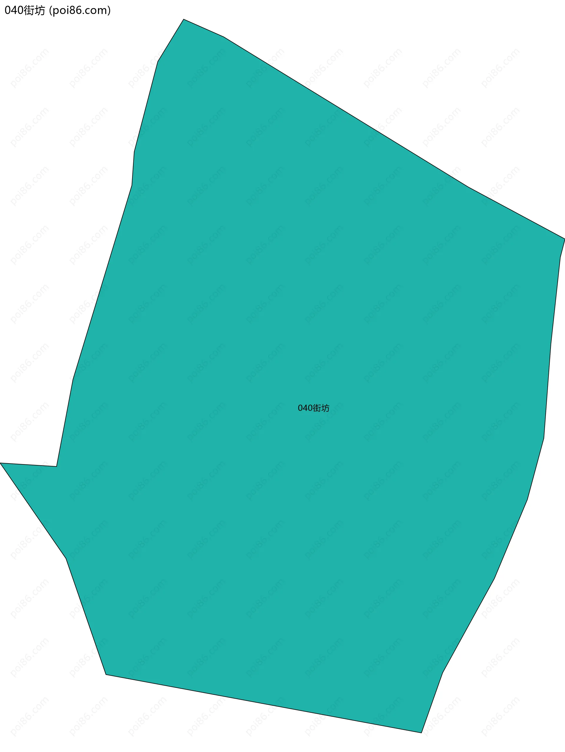 040街坊边界地图