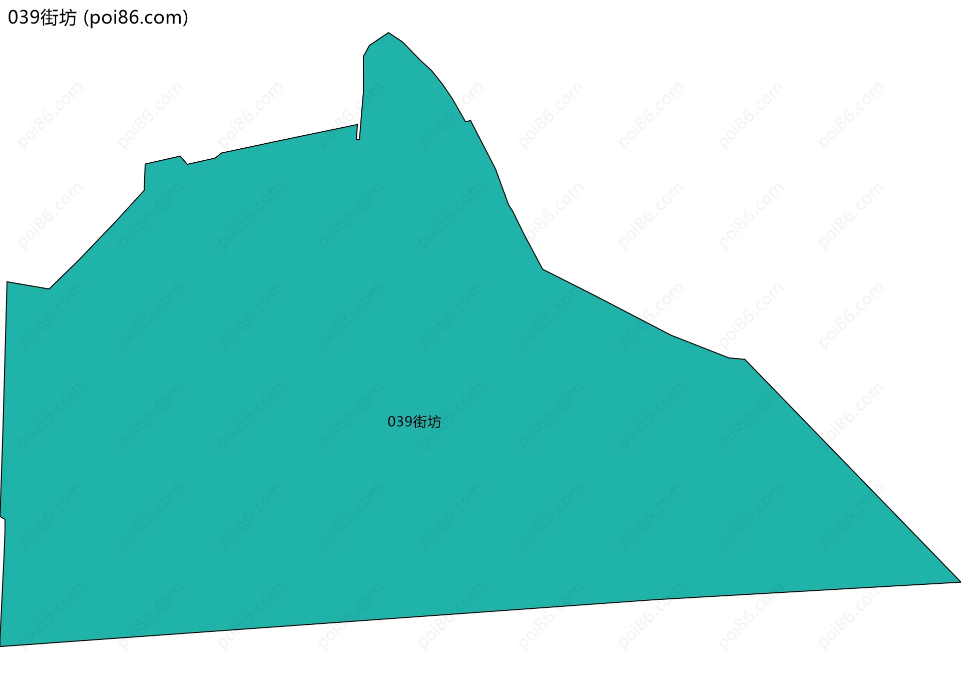 039街坊边界地图