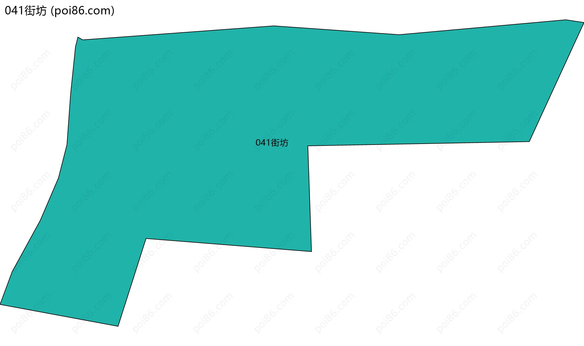 041街坊边界地图