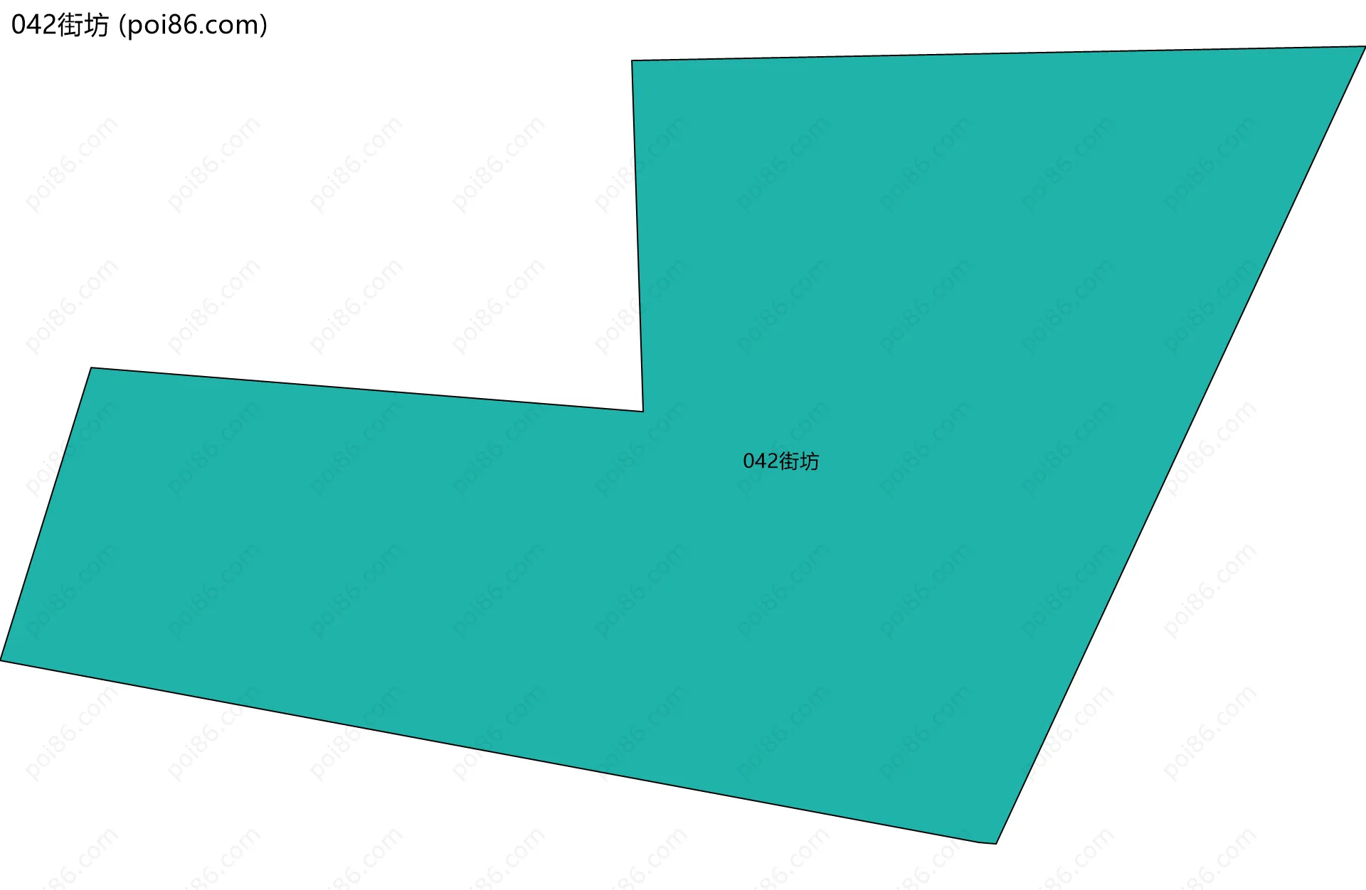 042街坊边界地图