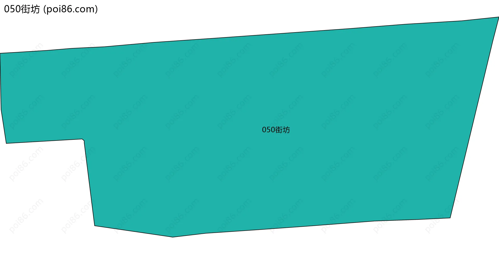 050街坊边界地图