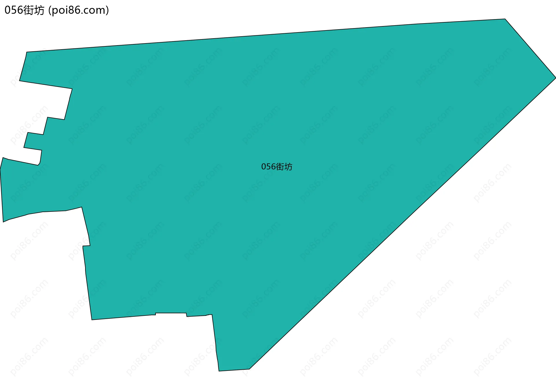 056街坊边界地图