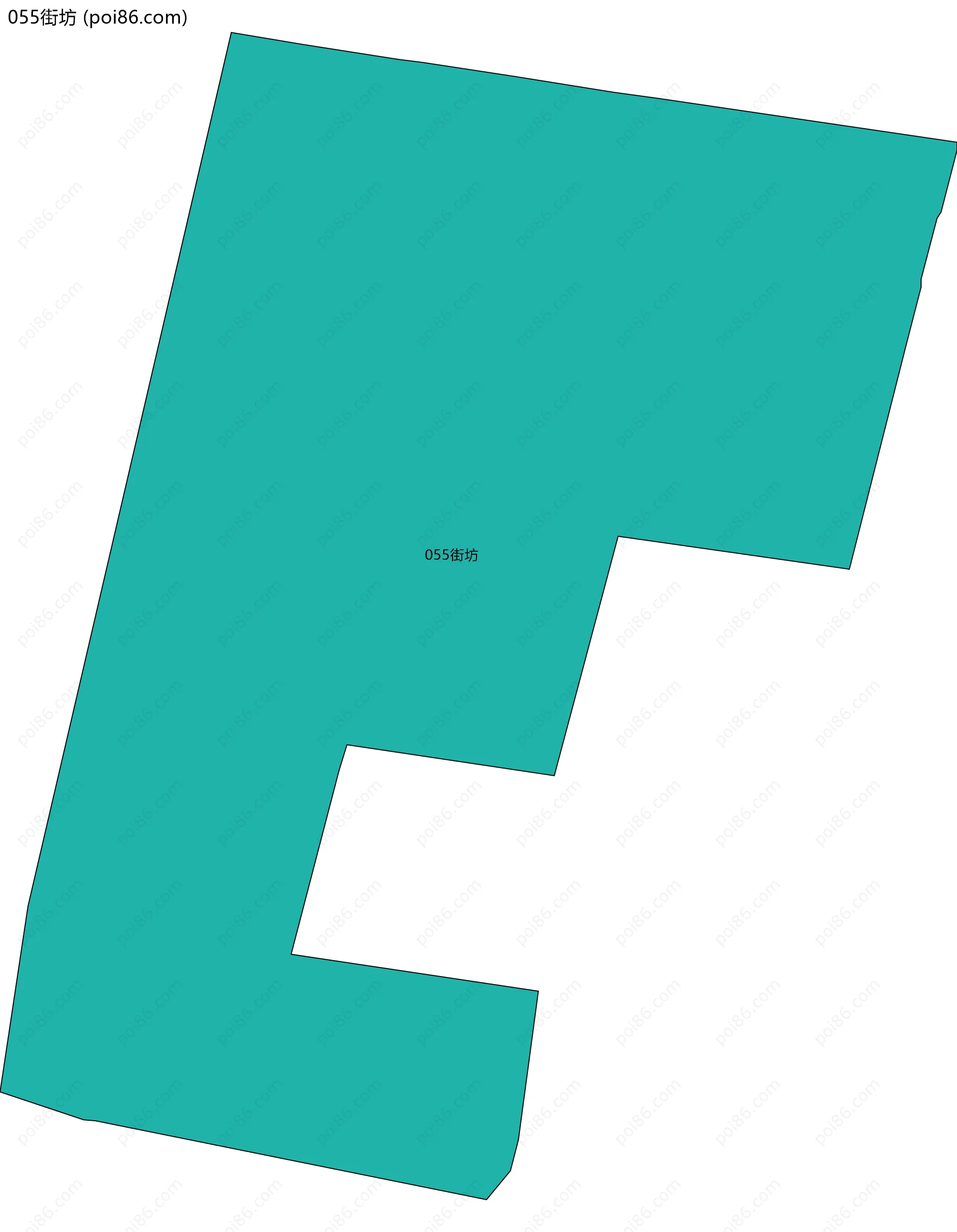 055街坊边界地图
