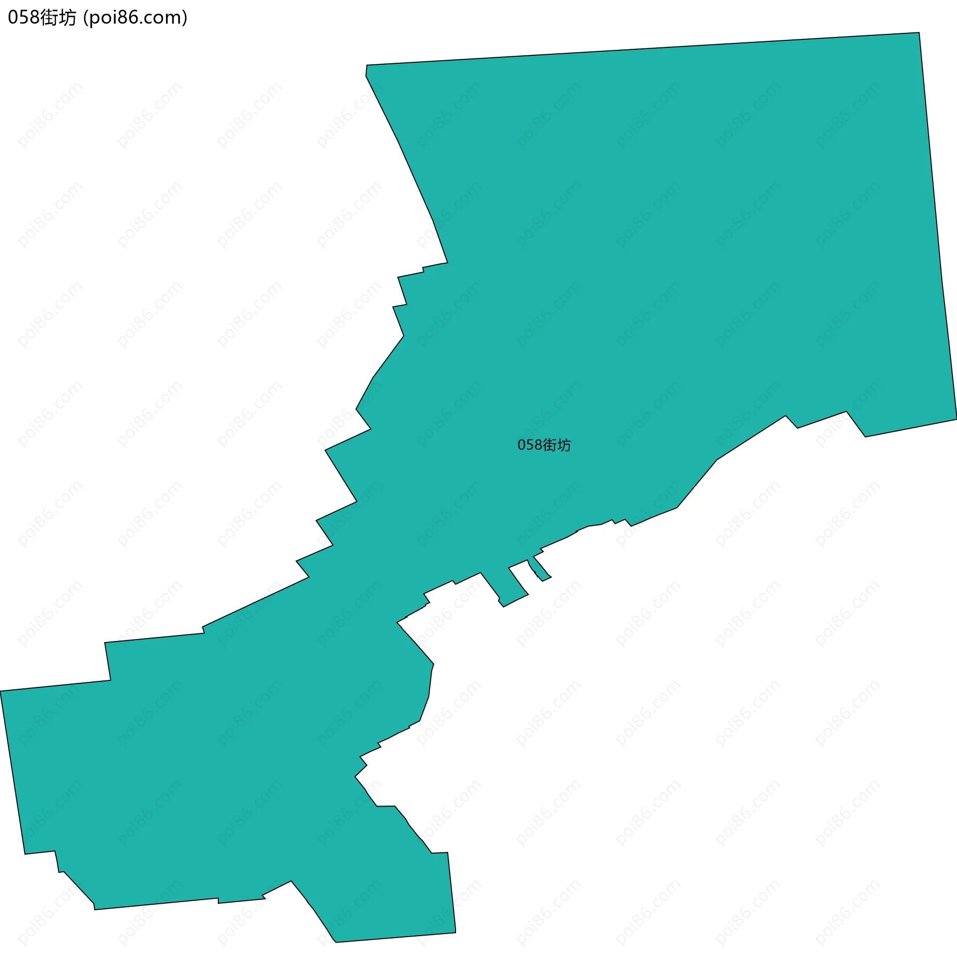 058街坊边界地图