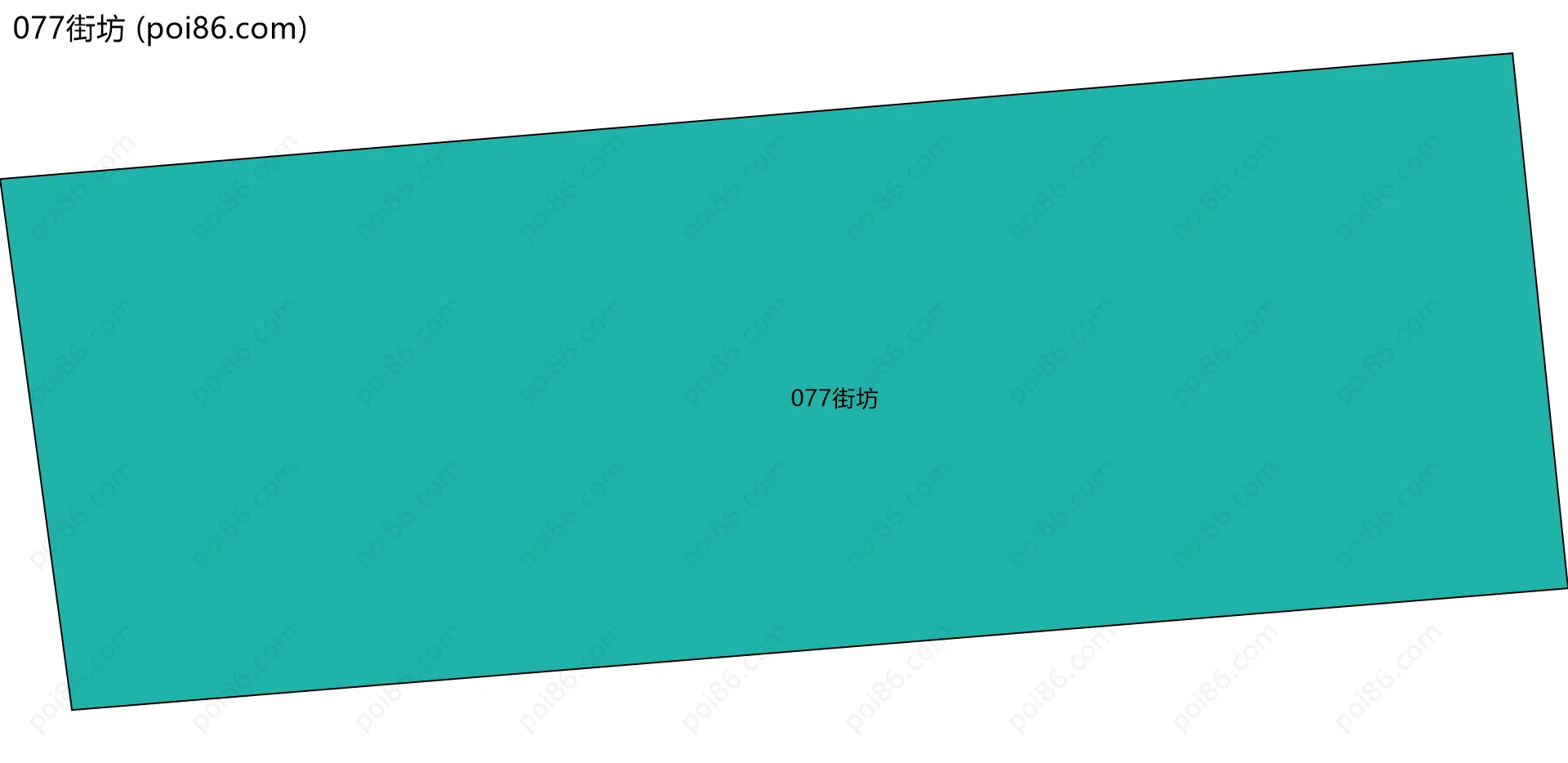 077街坊边界地图