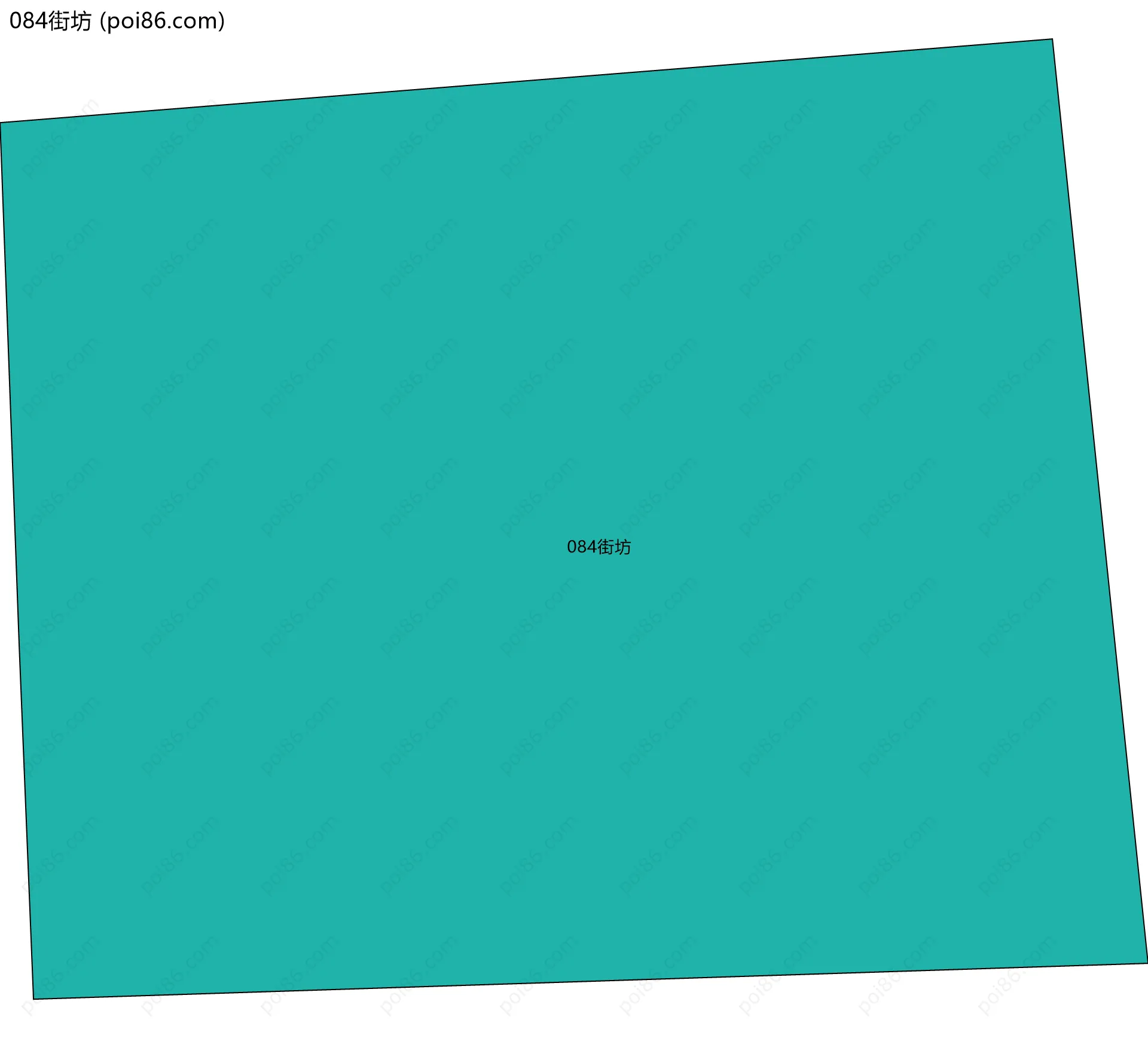 084街坊边界地图