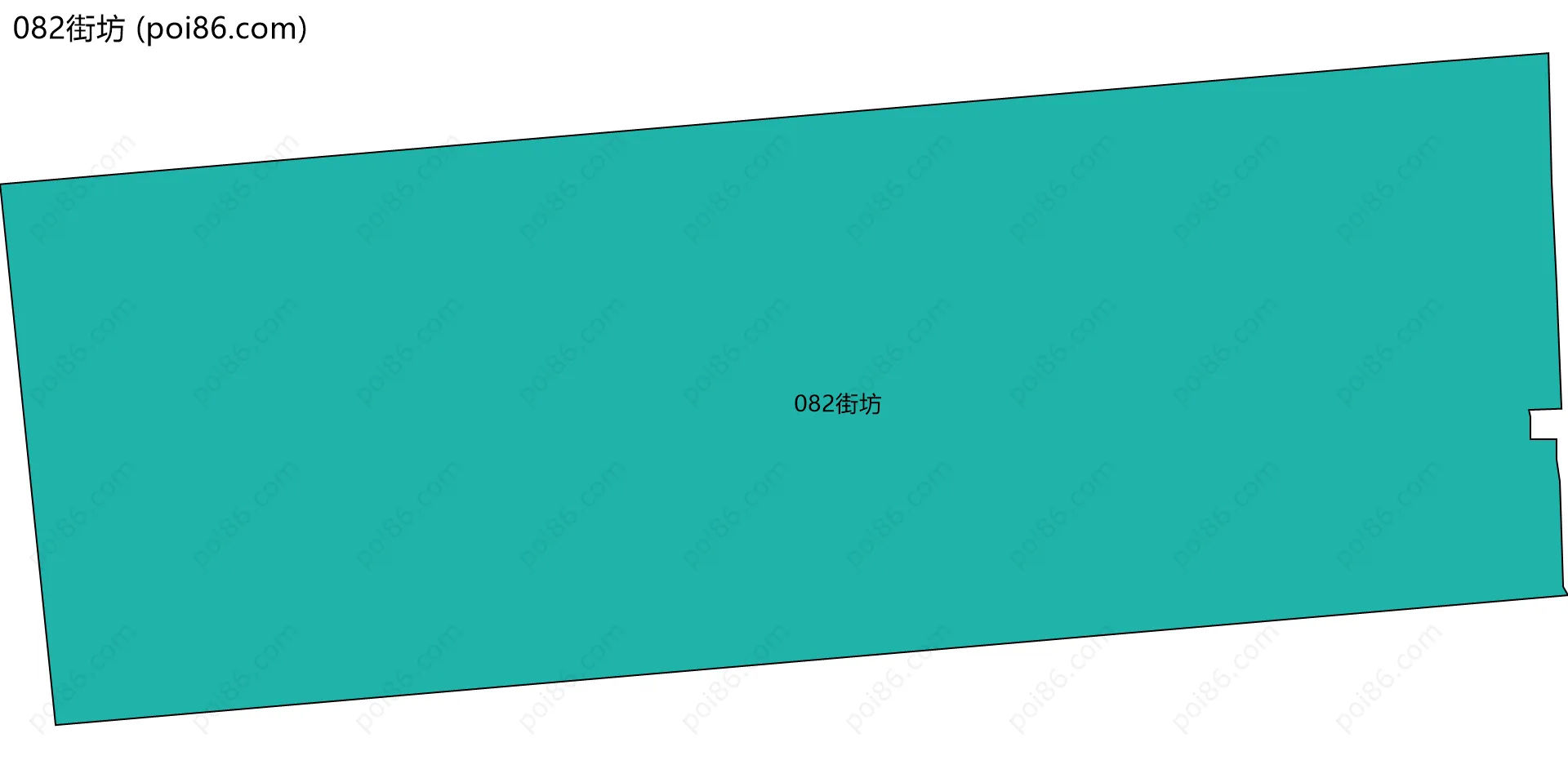 082街坊边界地图