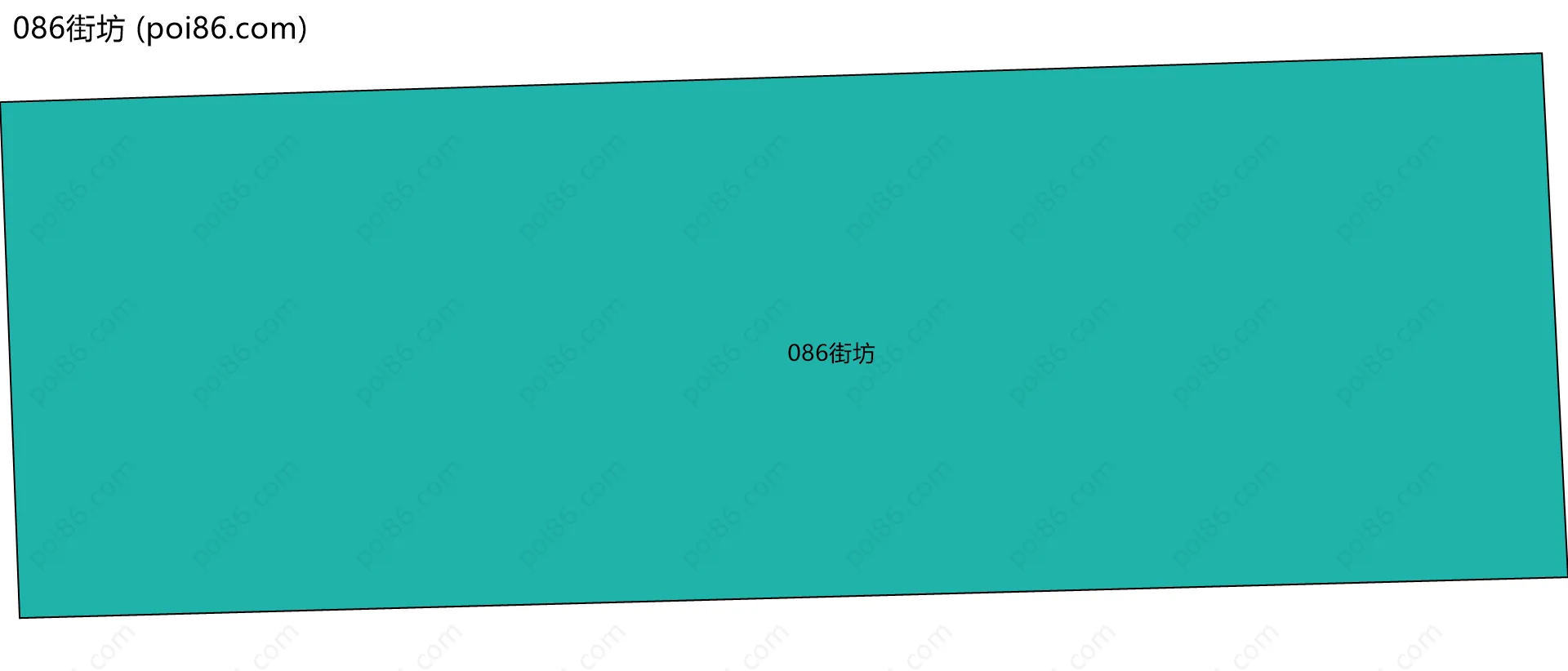 086街坊边界地图
