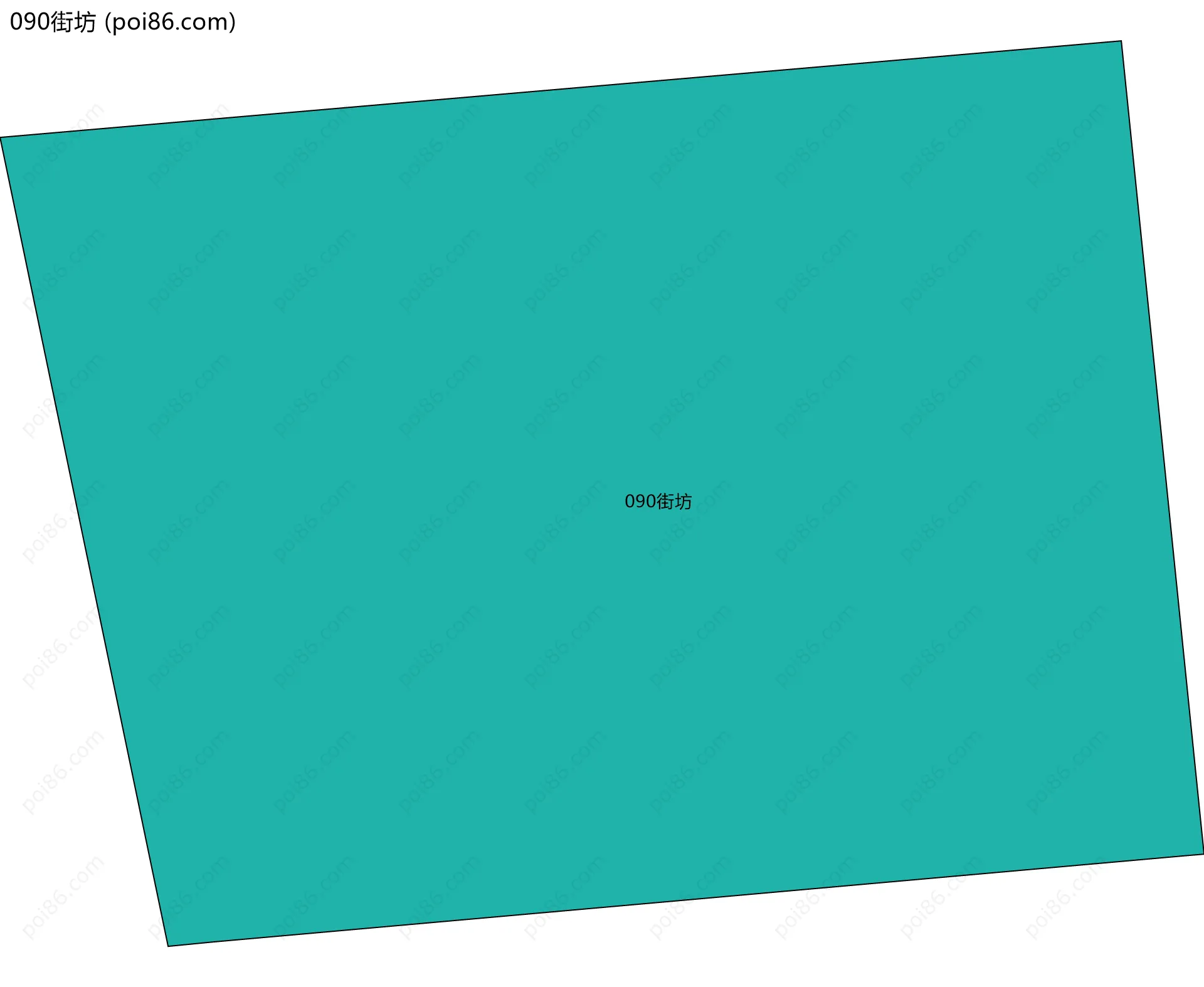 090街坊边界地图