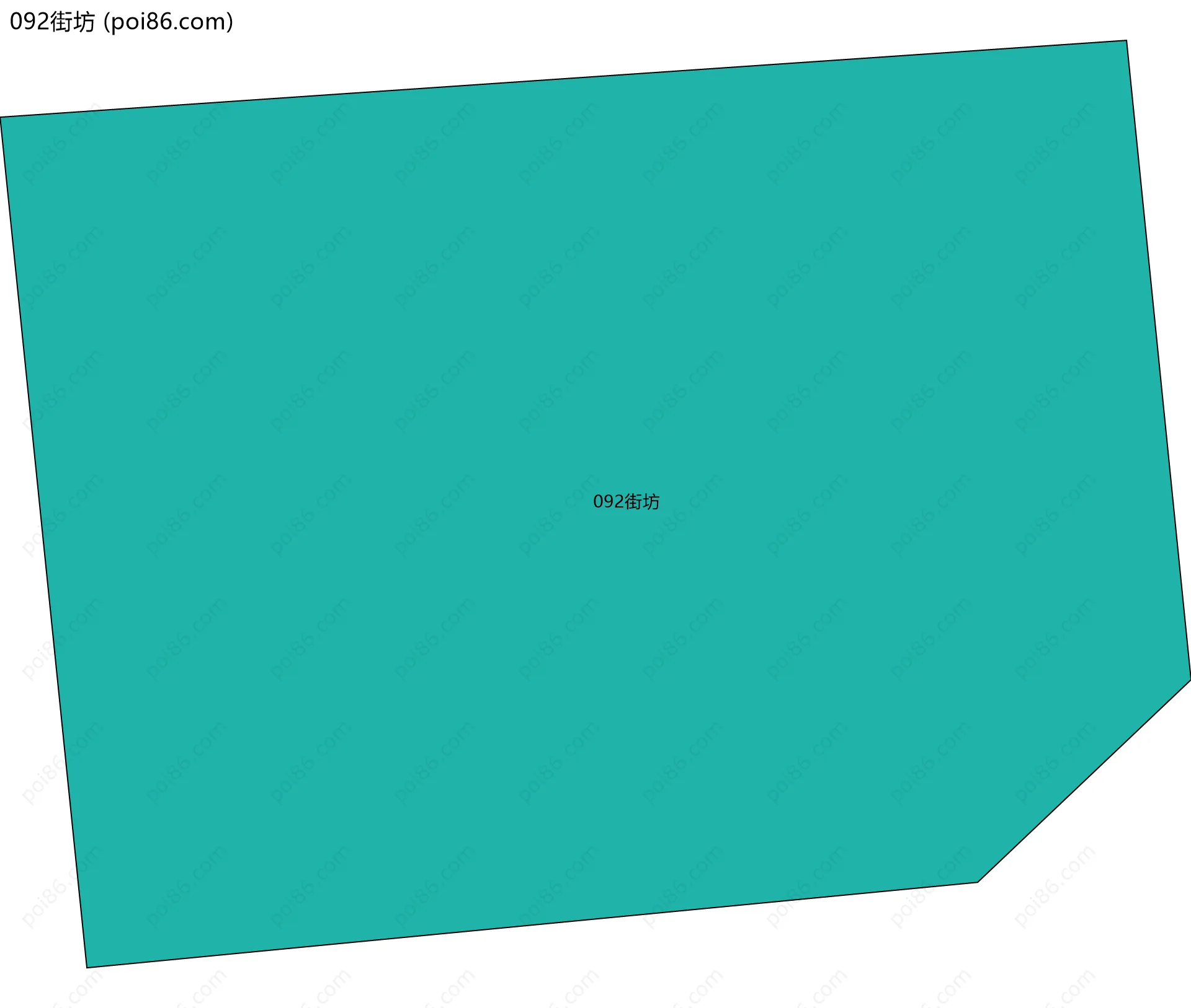 092街坊边界地图