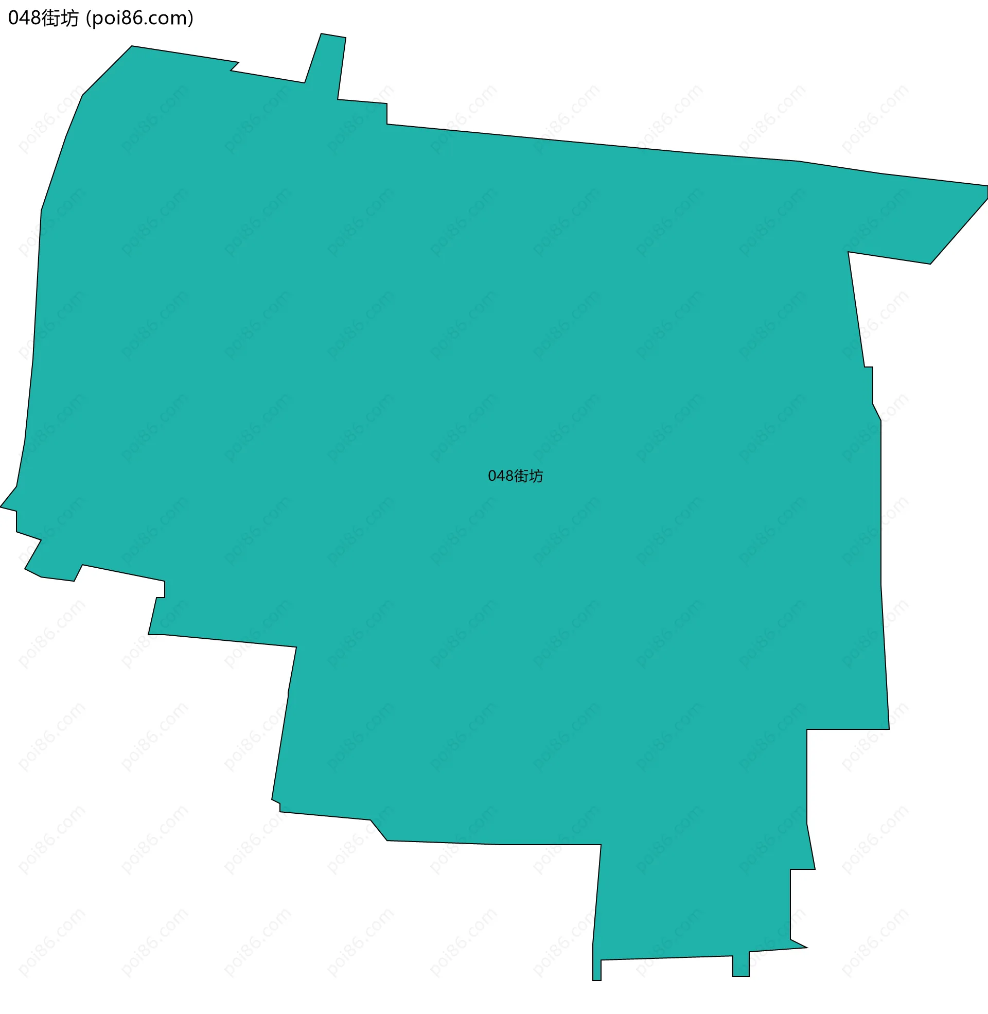 048街坊边界地图