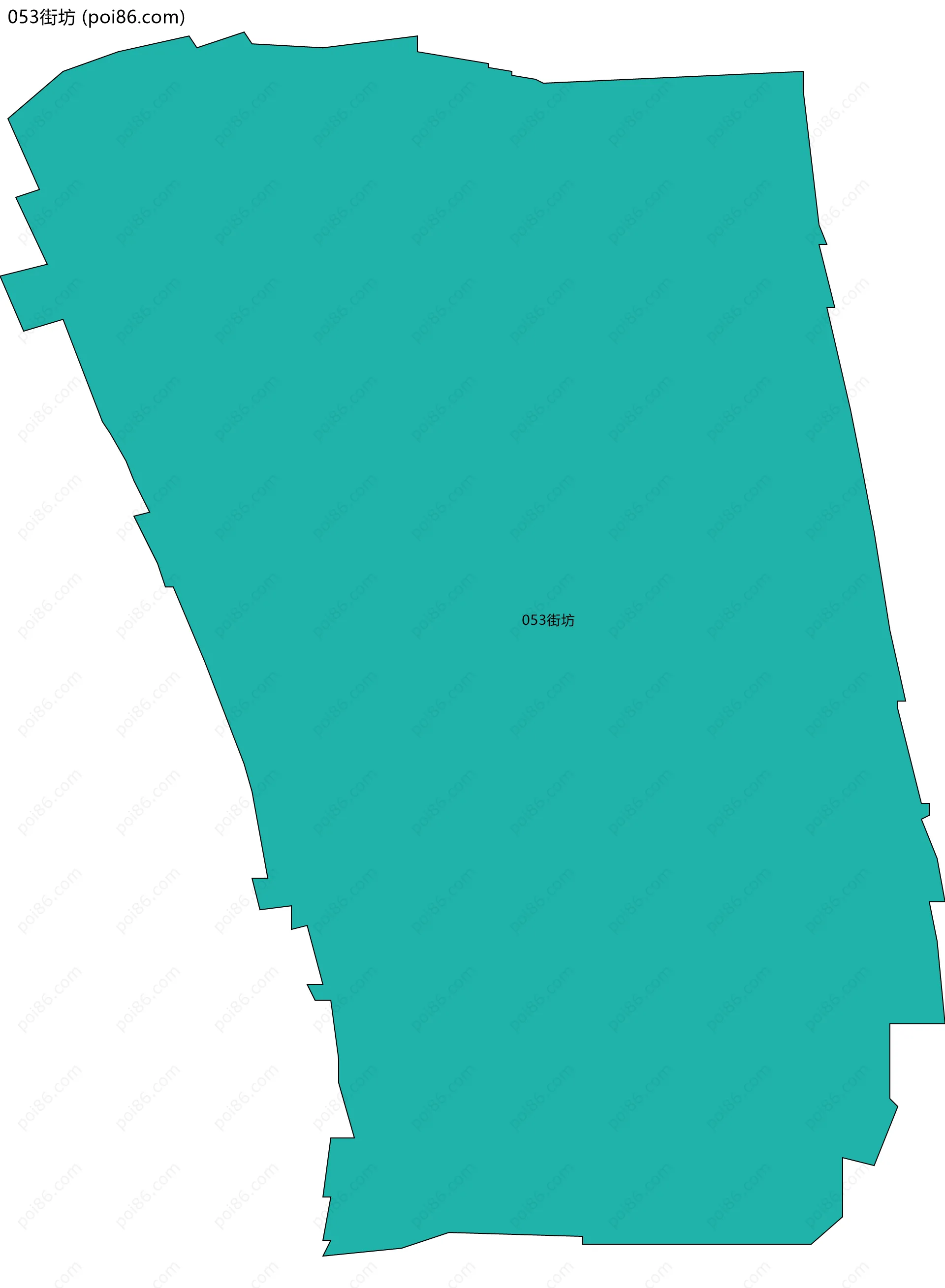 053街坊边界地图
