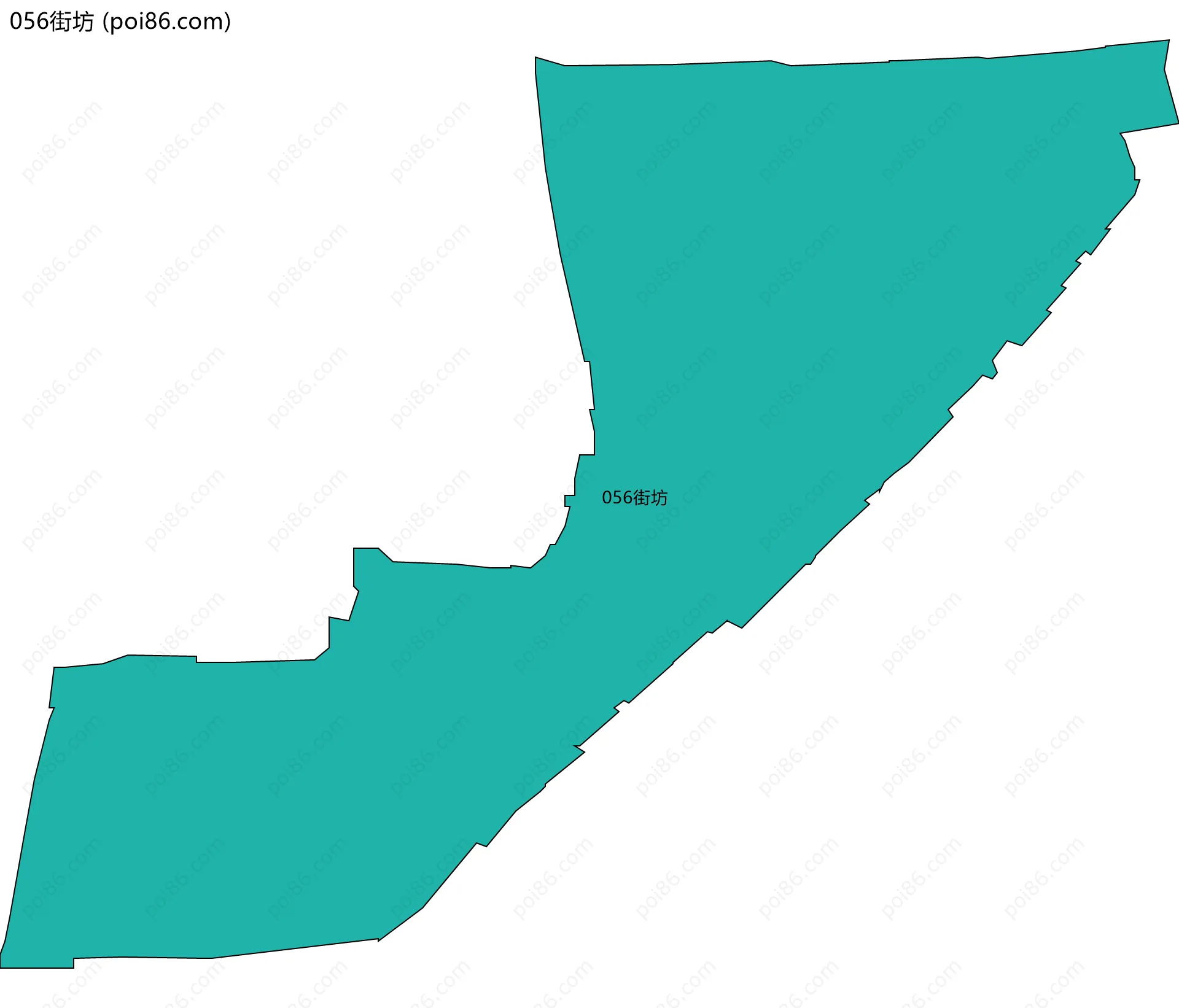 056街坊边界地图