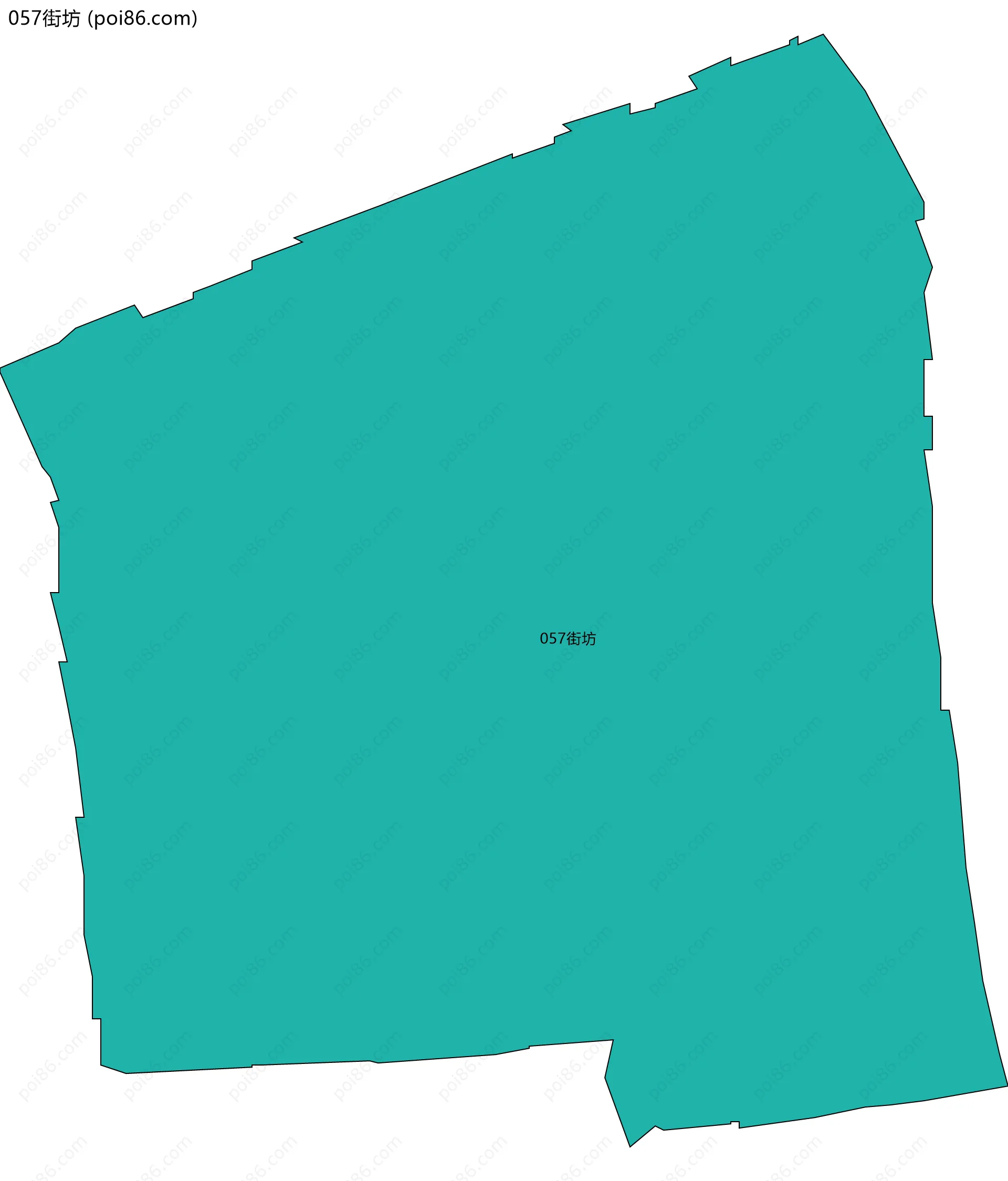 057街坊边界地图