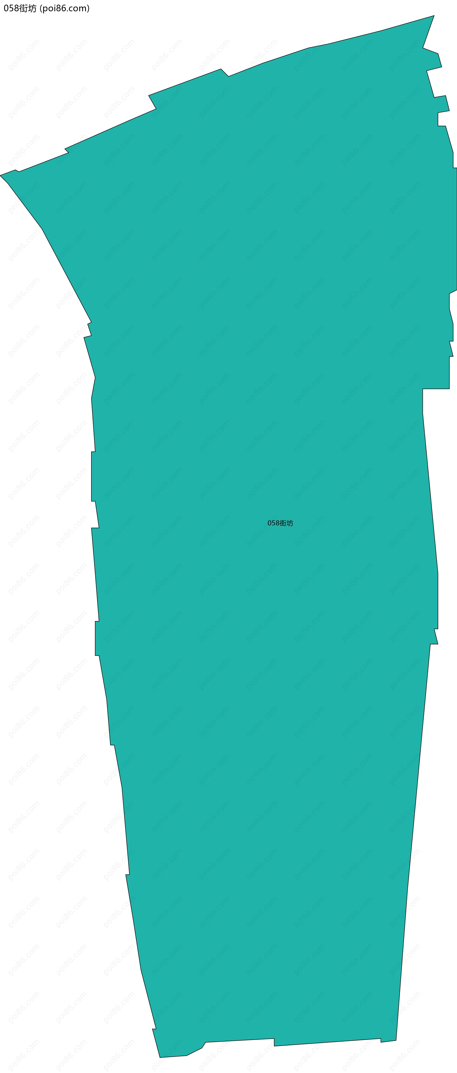 058街坊边界地图