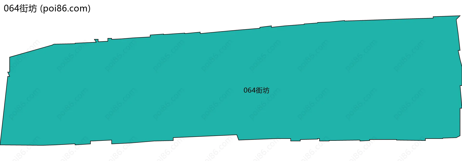 064街坊边界地图