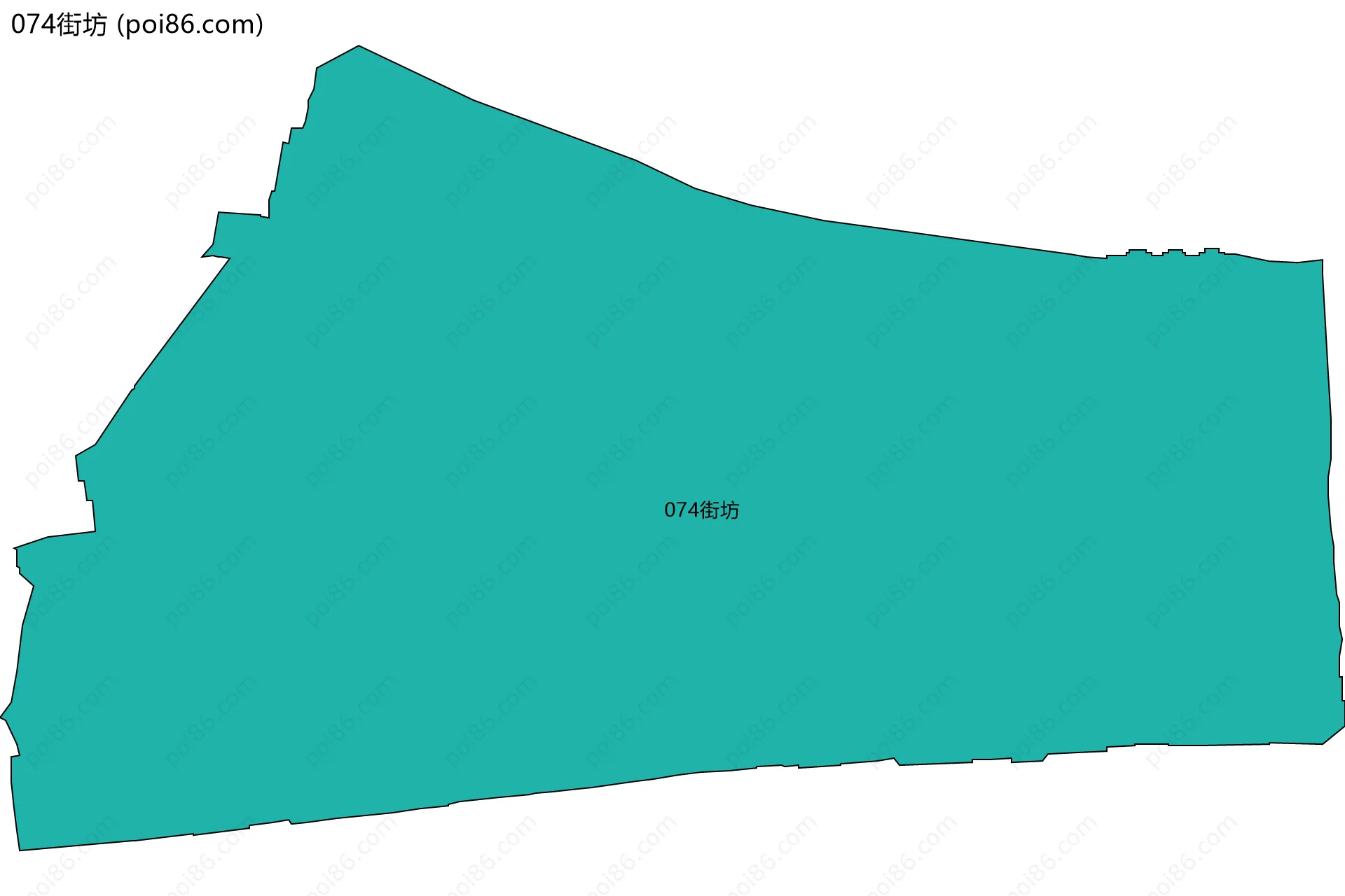 074街坊边界地图