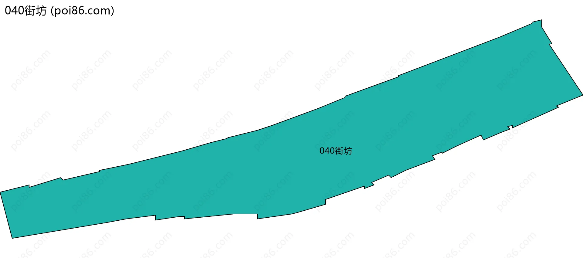 040街坊边界地图