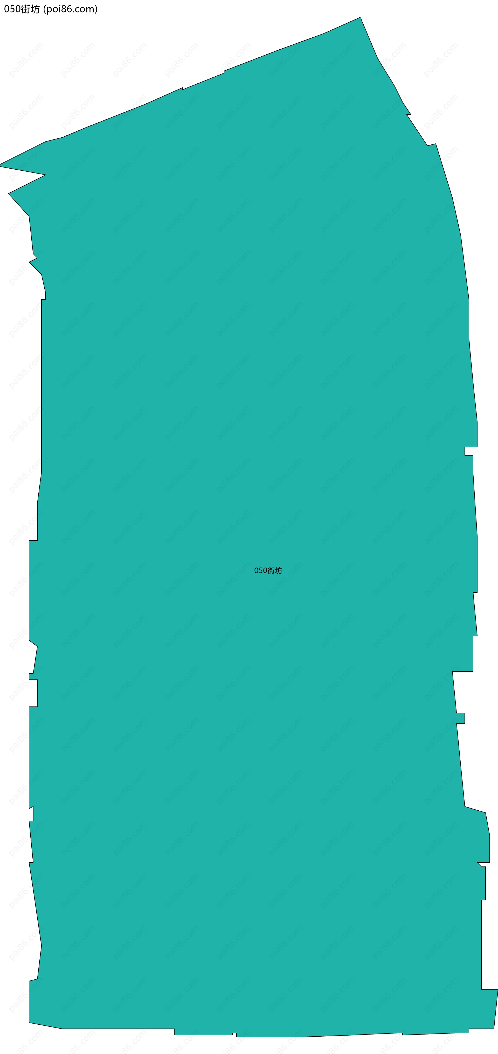 050街坊边界地图