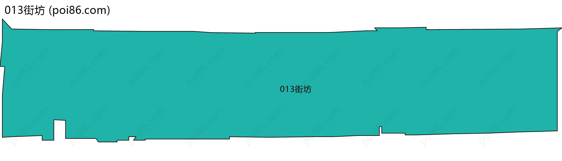 013街坊边界地图