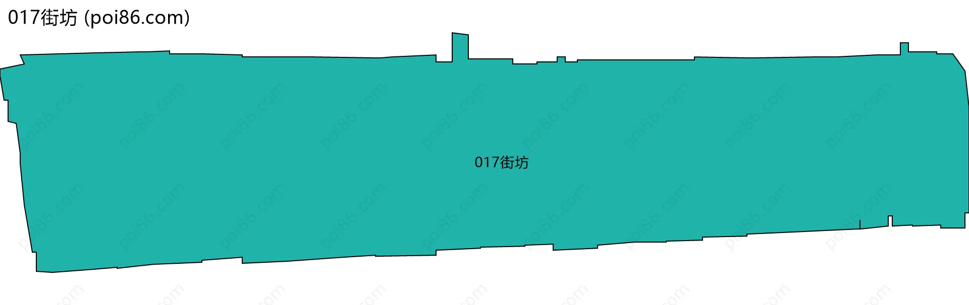 017街坊边界地图