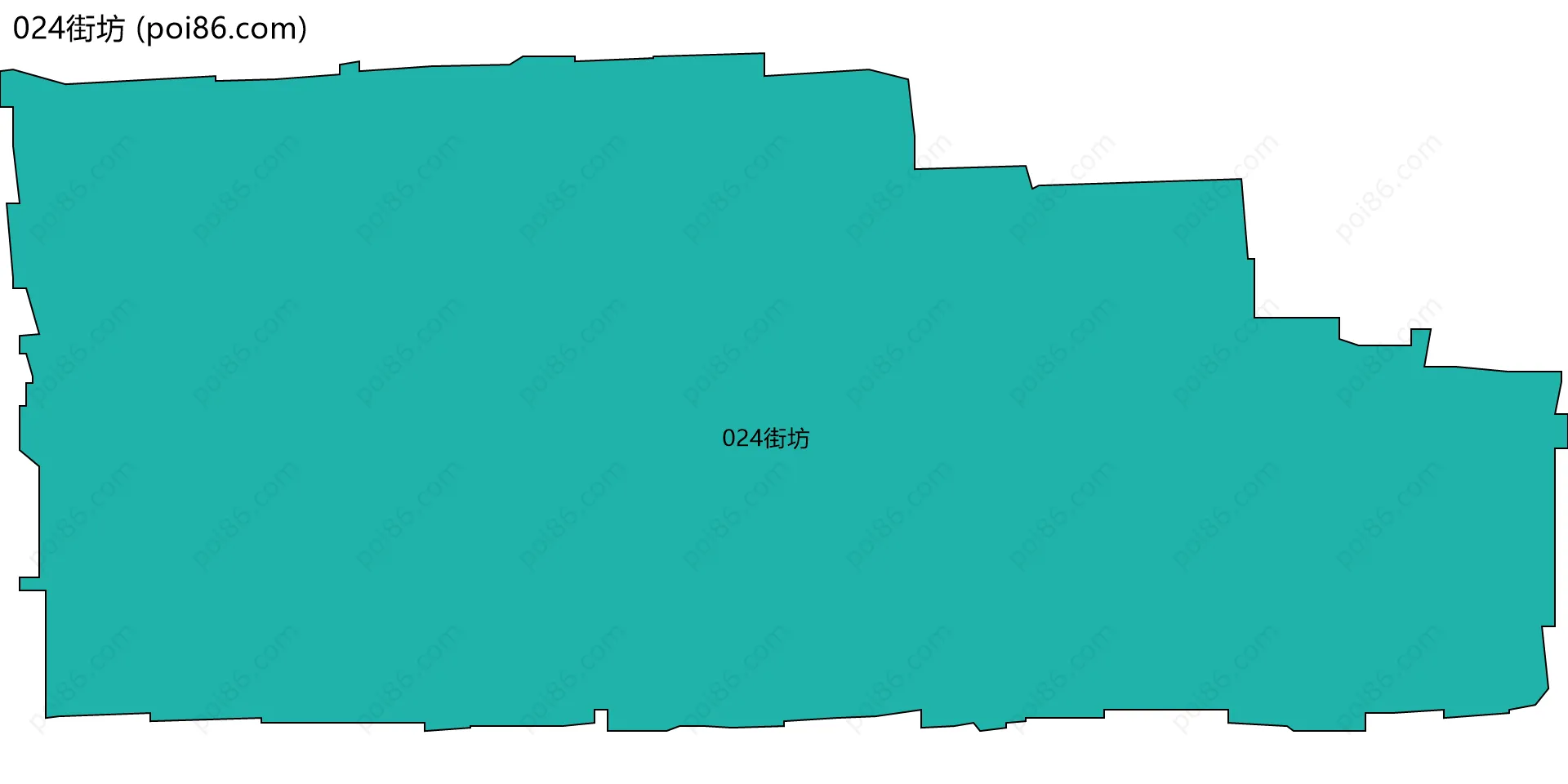 024街坊边界地图