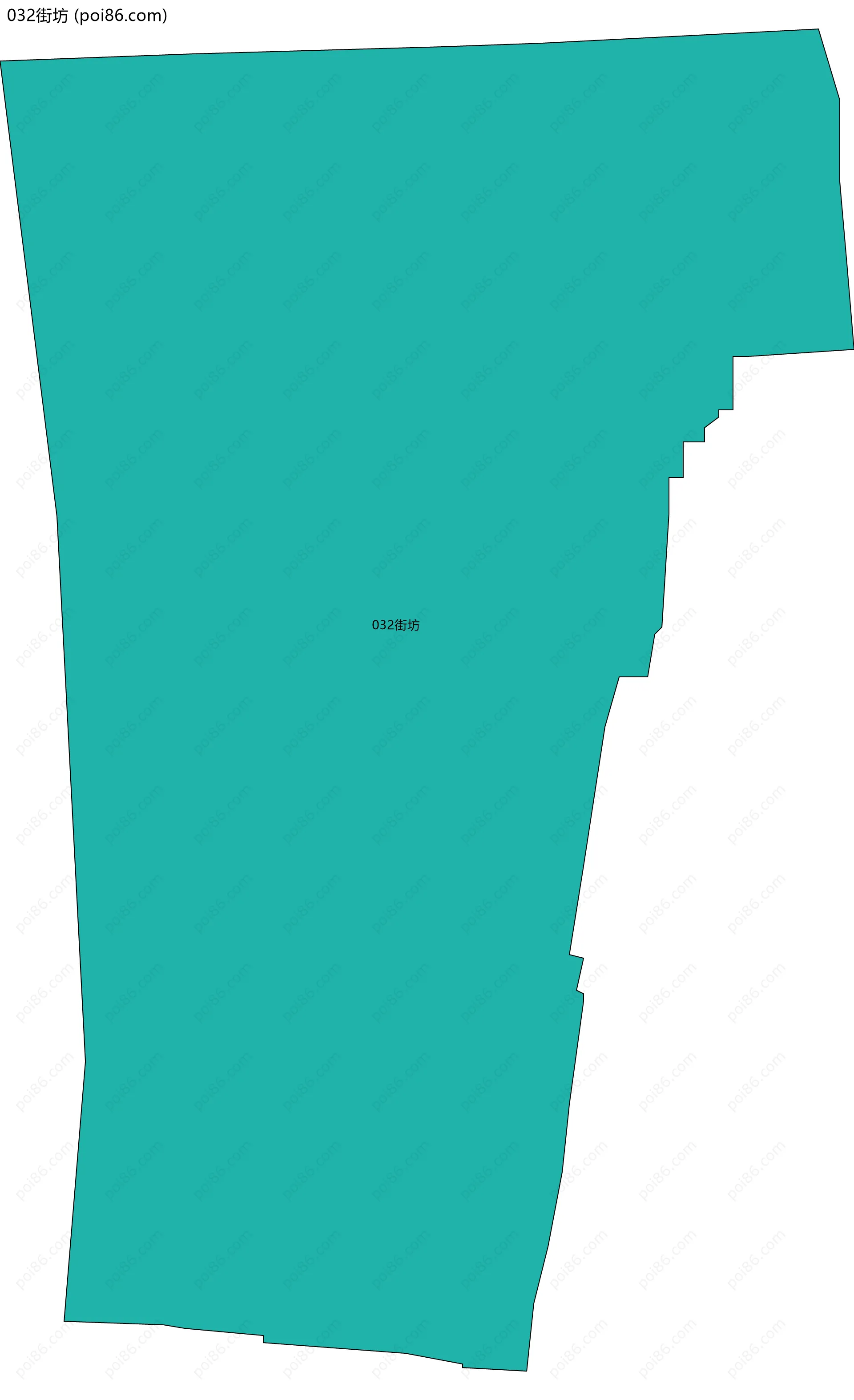 032街坊边界地图