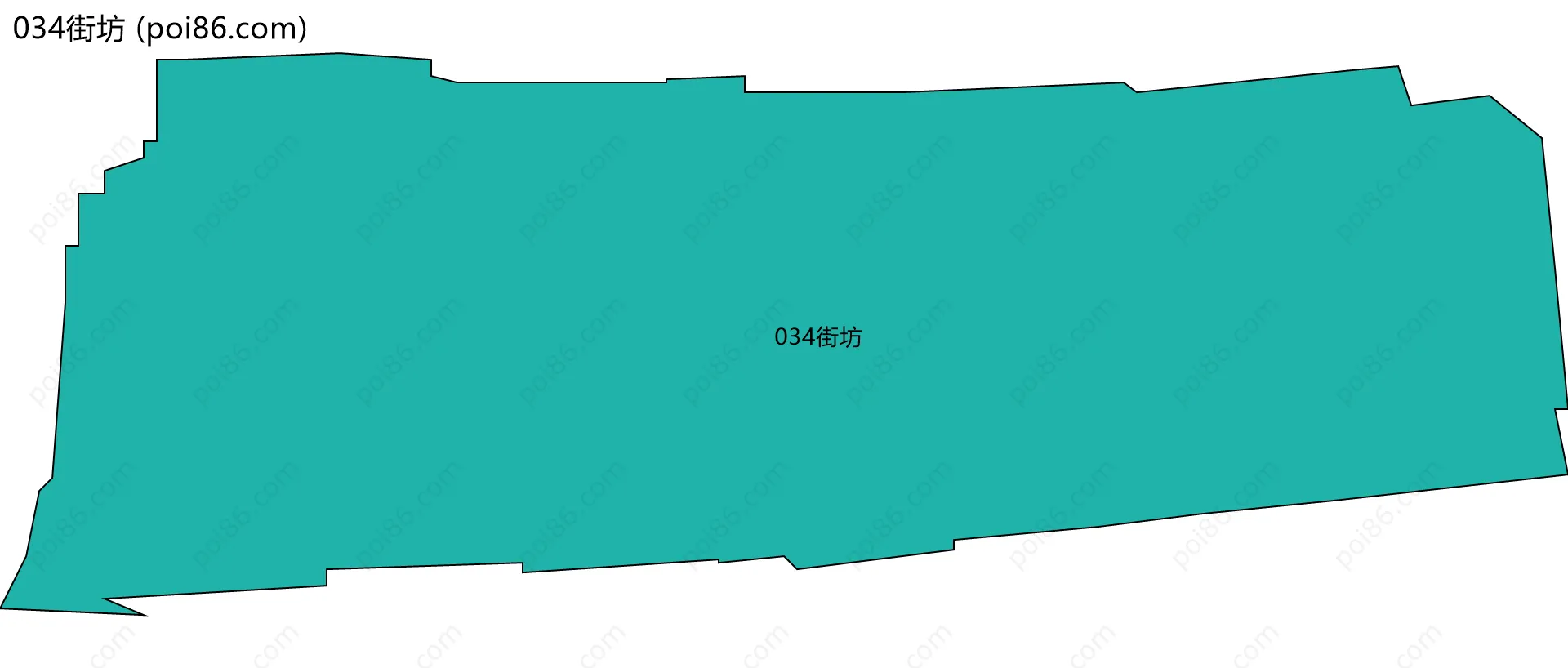 034街坊边界地图
