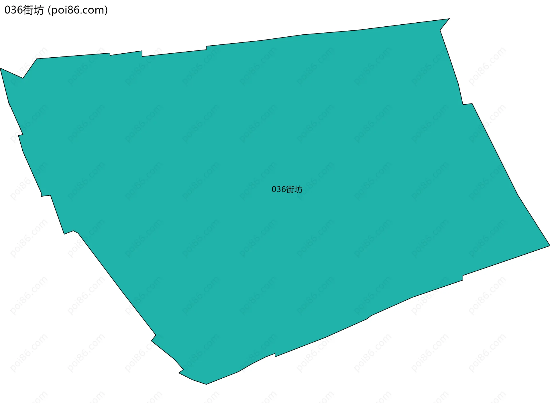 036街坊边界地图