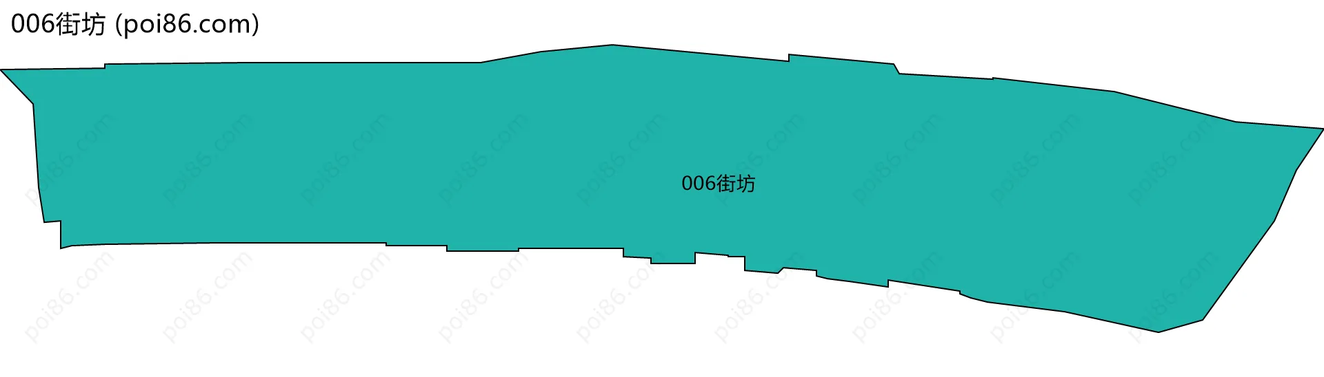 006街坊边界地图