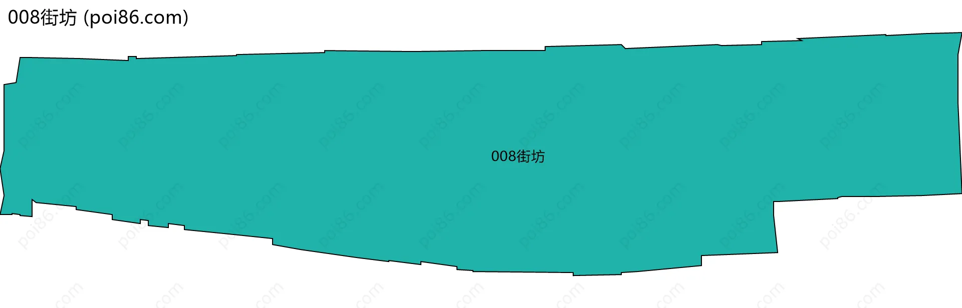 008街坊边界地图