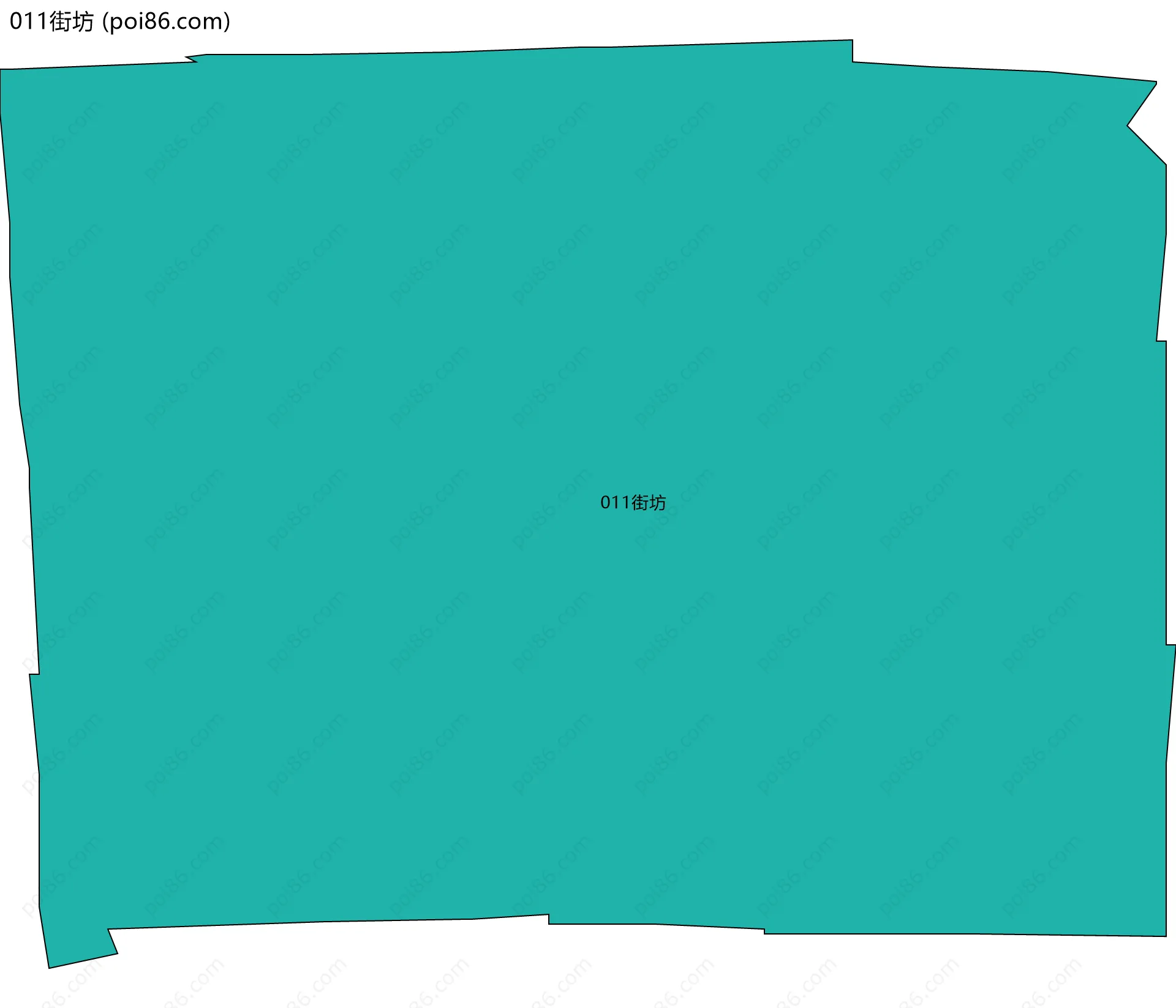 011街坊边界地图