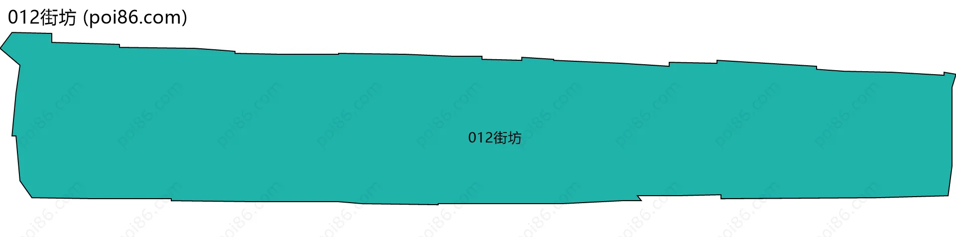 012街坊边界地图