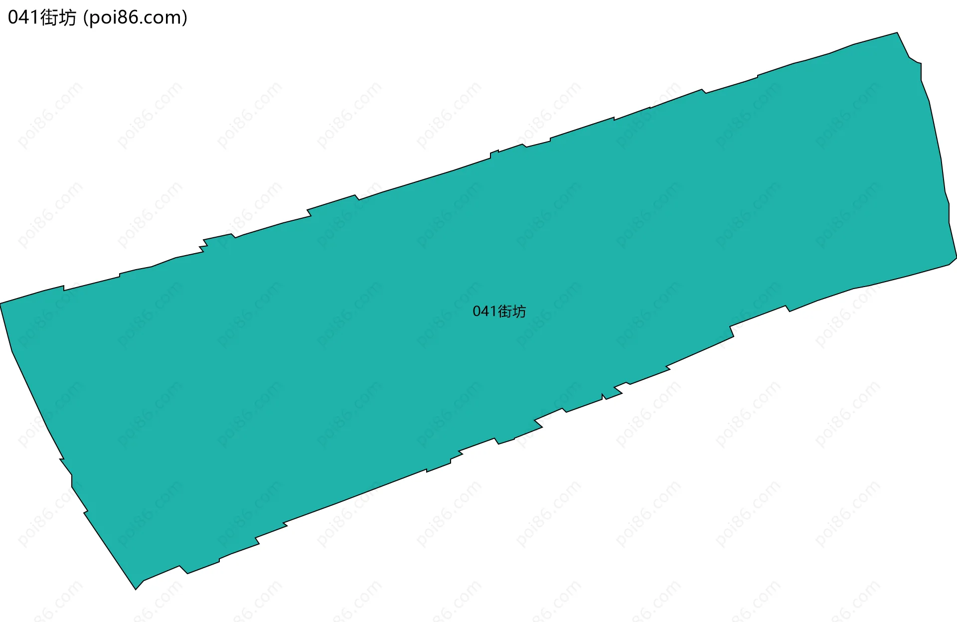 041街坊边界地图