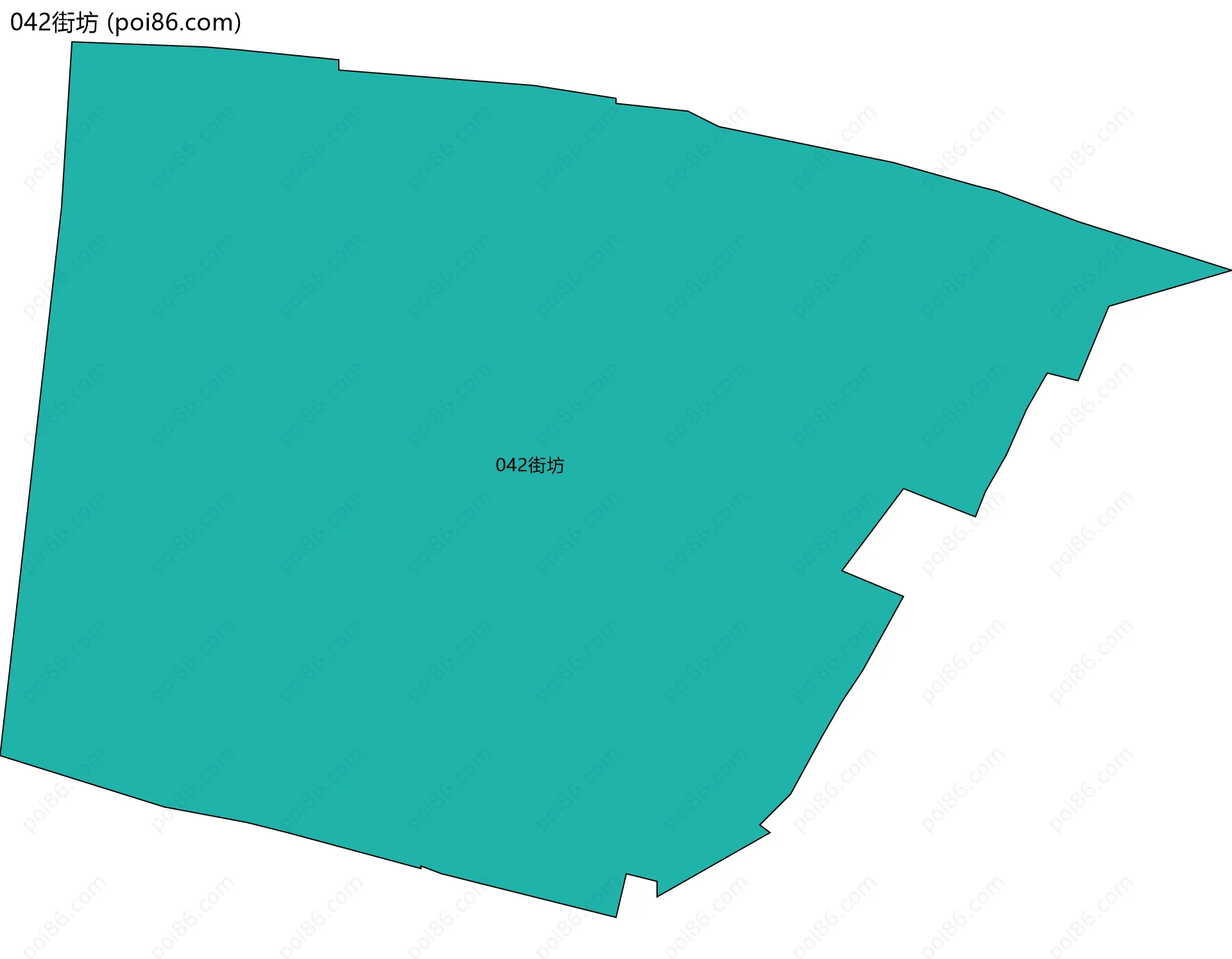 042街坊边界地图